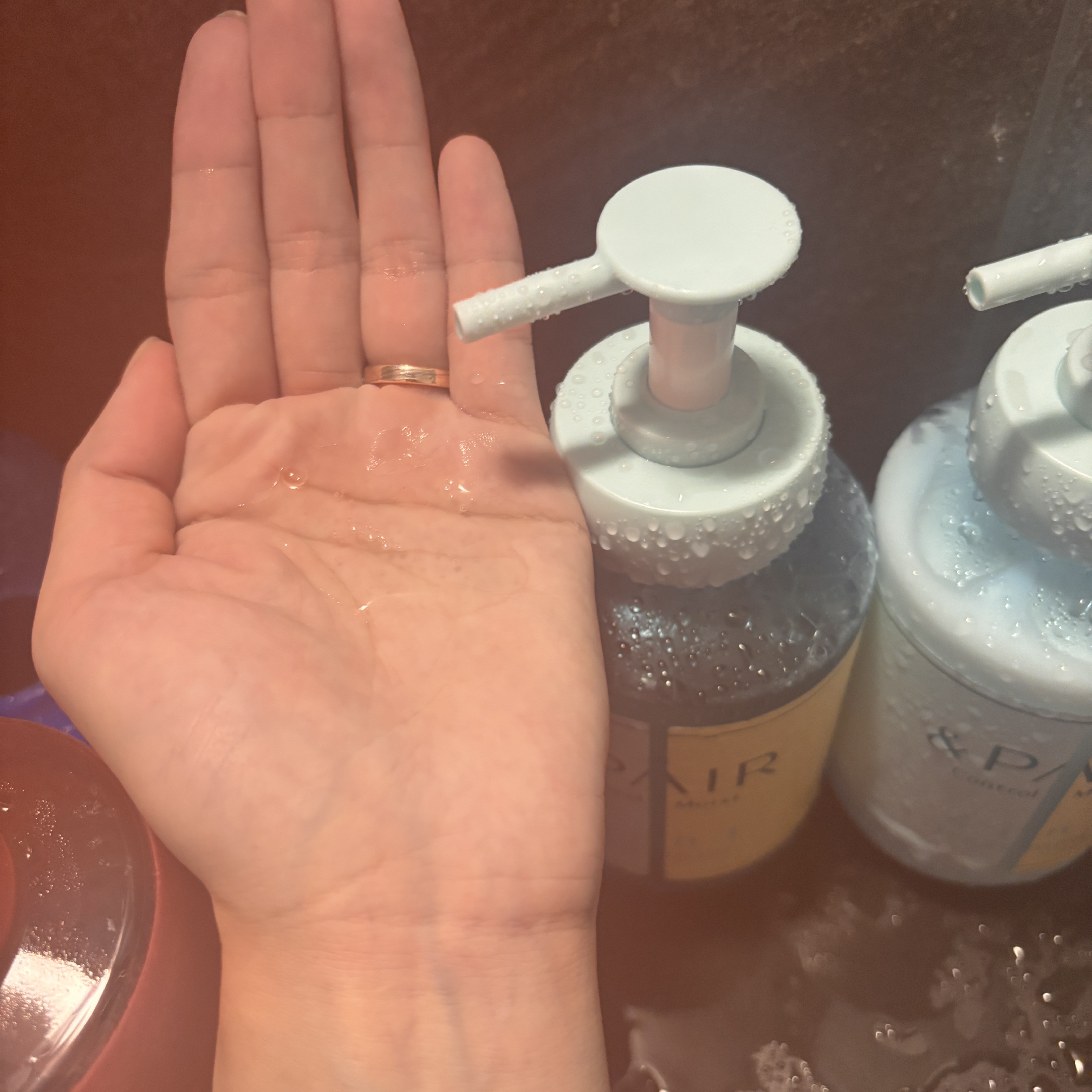 アンドペア コントロール モイスト 2in1 シャンプー＆ヘアトリートメント/&PAIR/市販シャンプーを使ったクチコミ（2枚目）