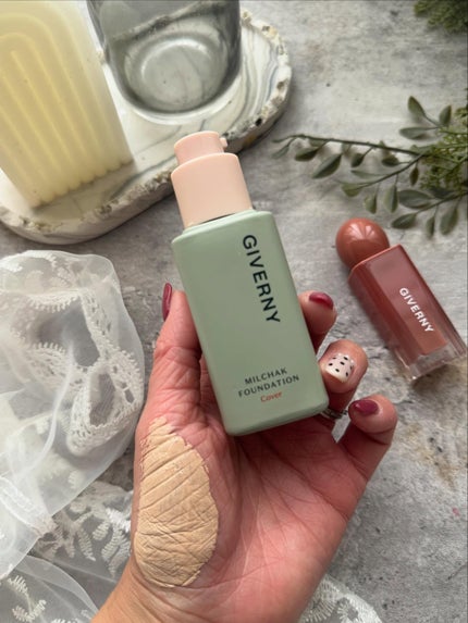 ジヴェルニー 密着カバーファンデーション/GIVERNY/リキッドファンデーションを使ったクチコミ(4枚目)