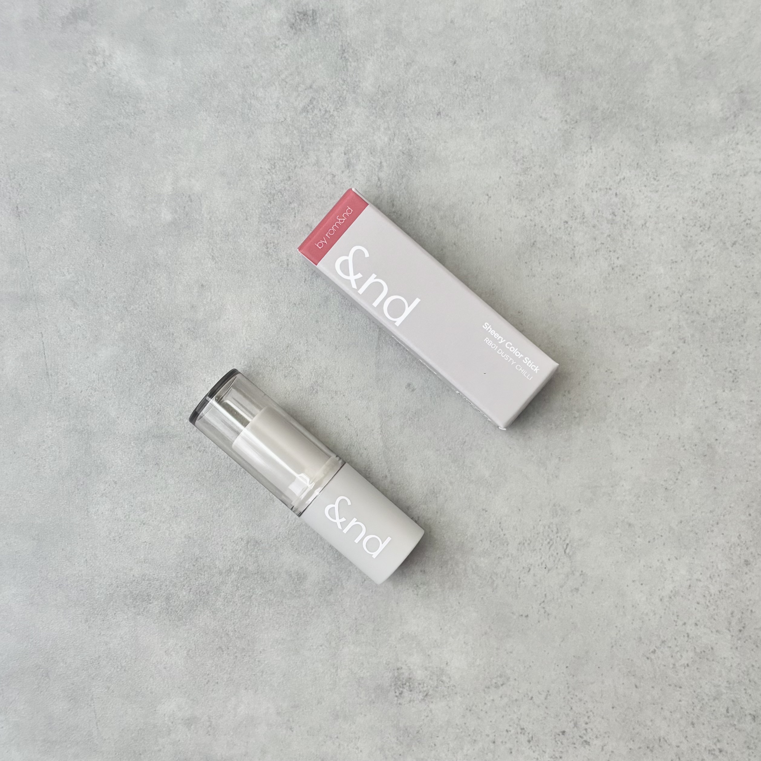 シアリーカラースティック/&nd by rom&nd/口紅を使ったクチコミ（3枚目）