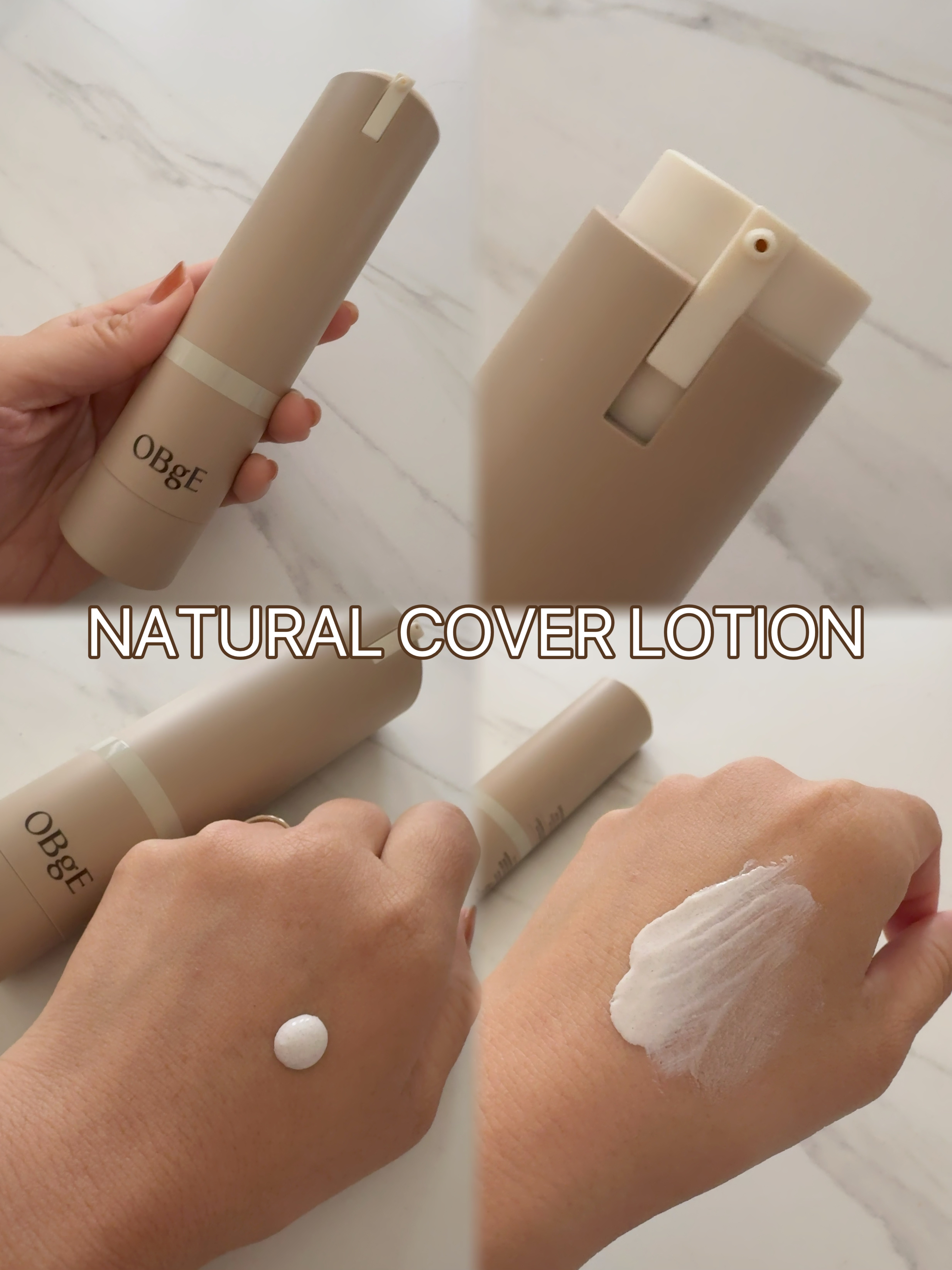 ナチュラルカバーローション/オブジェ/日焼け止めクリームを使ったクチコミ（2枚目）