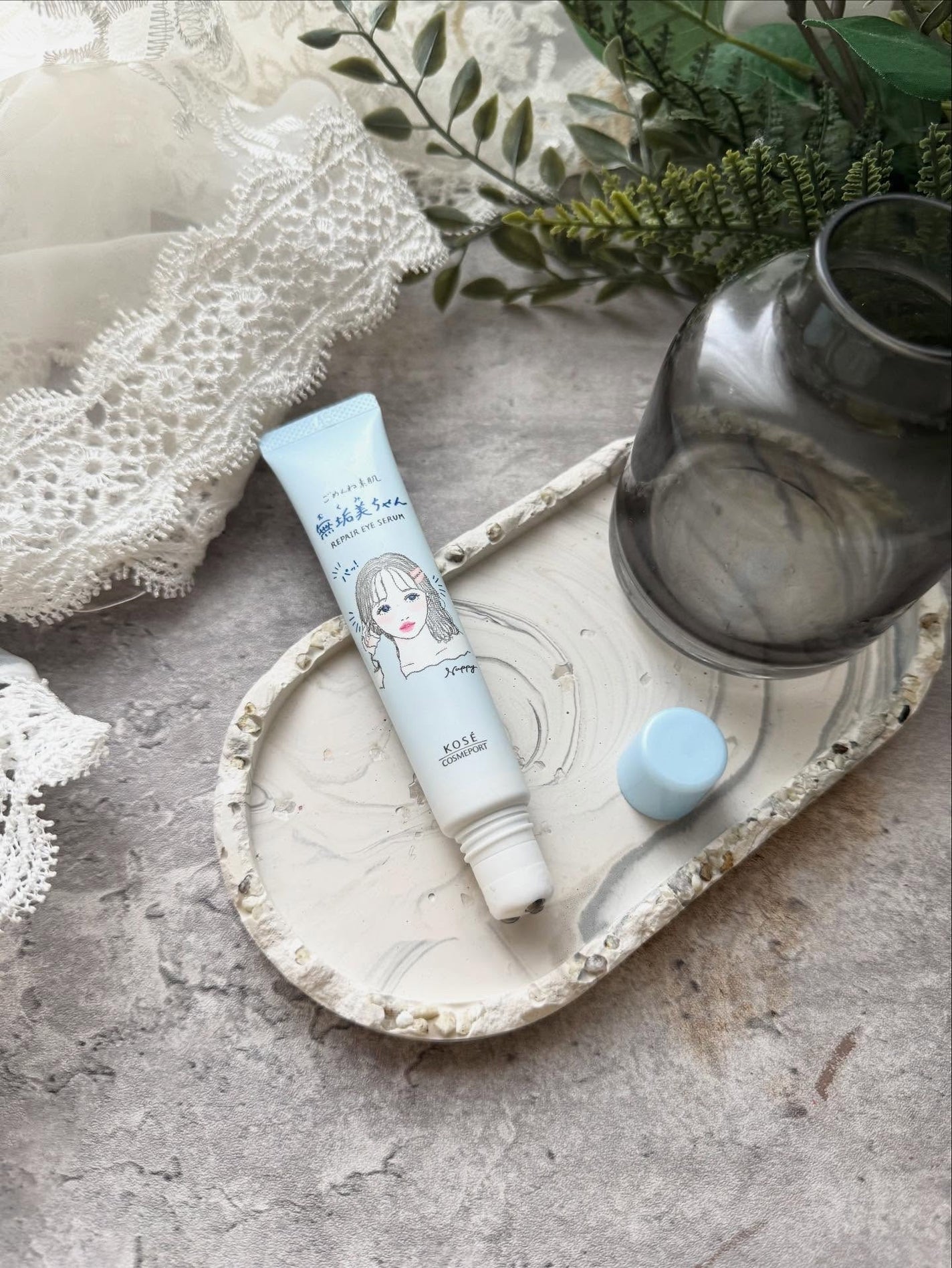 ごめんね素肌 無垢美ちゃんアイセラム/クリアターン/アイケア・アイクリームを使ったクチコミ(2枚目)