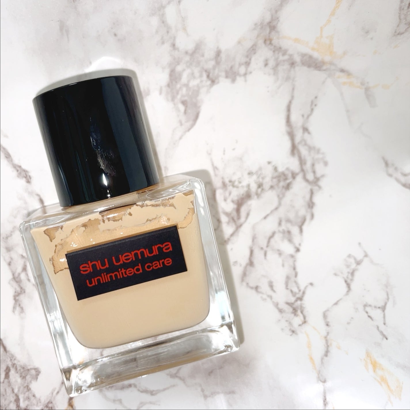 アンリミテッド ケア ツヤ セラム ファンデーション/shu uemura/リキッドファンデーションを使ったクチコミ(3枚目)