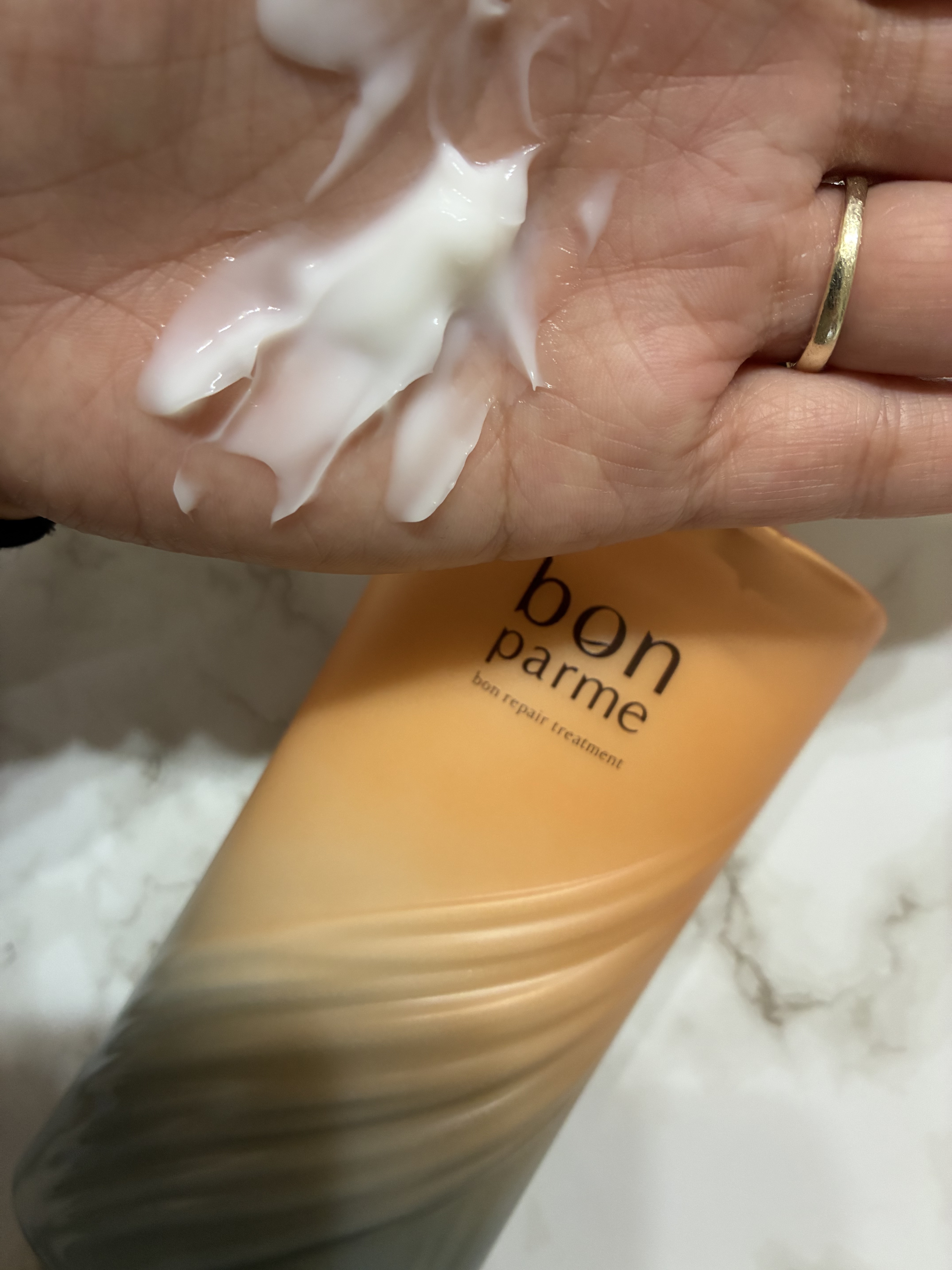 ボンリペア シャンプー/トリートメント/bonparme/シャンプー・コンディショナーを使ったクチコミ（3枚目）