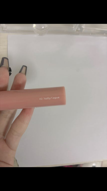 グラスティングカラーグロス/rom&nd/リップグロスを使ったクチコミ(2枚目)