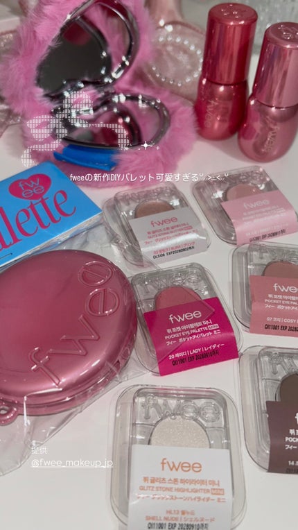 DIYポケットマルチパレット/fwee/マルチパレットを使ったクチコミ(1枚目)