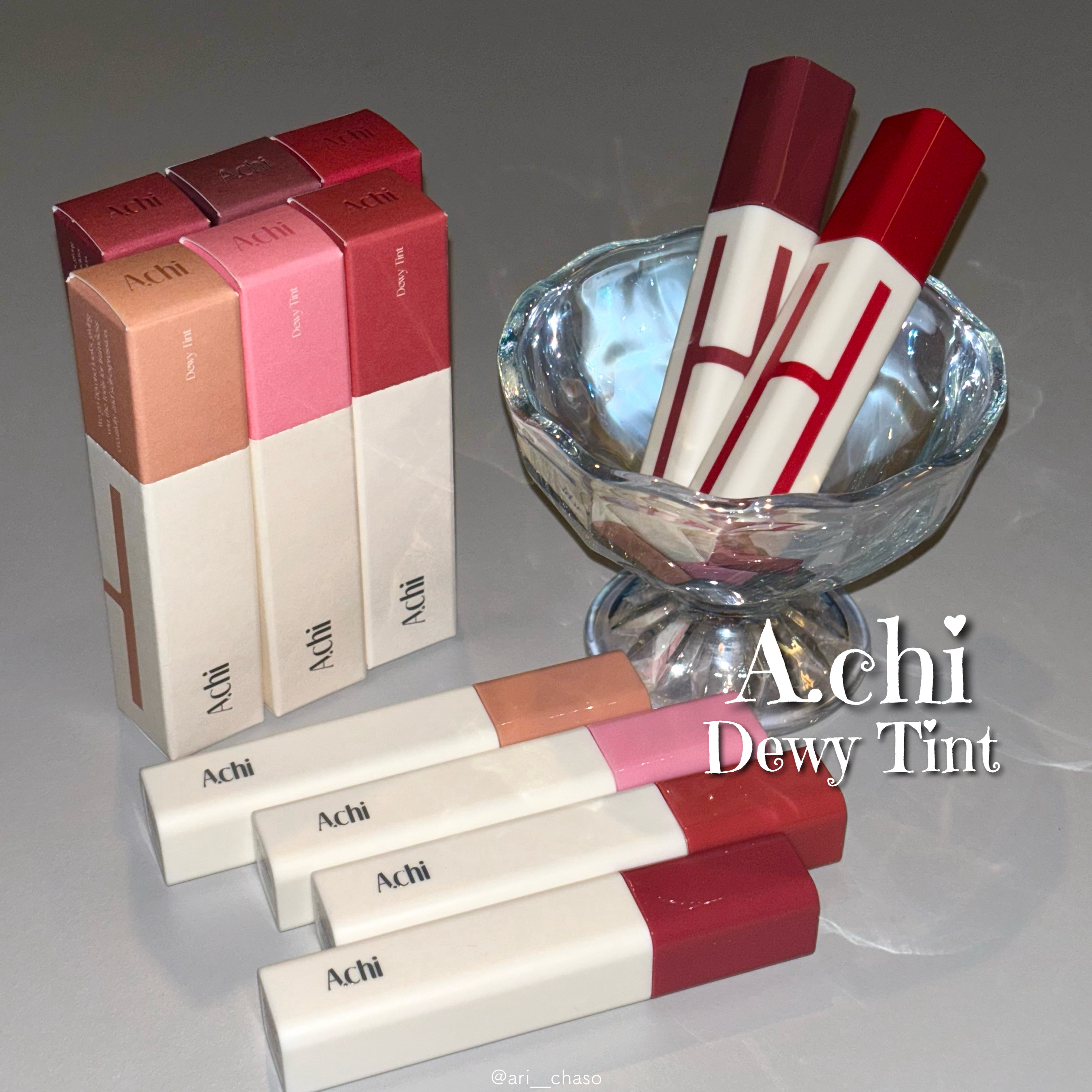 Dewy Tint/A.chi/リップティントを使ったクチコミ（1枚目）