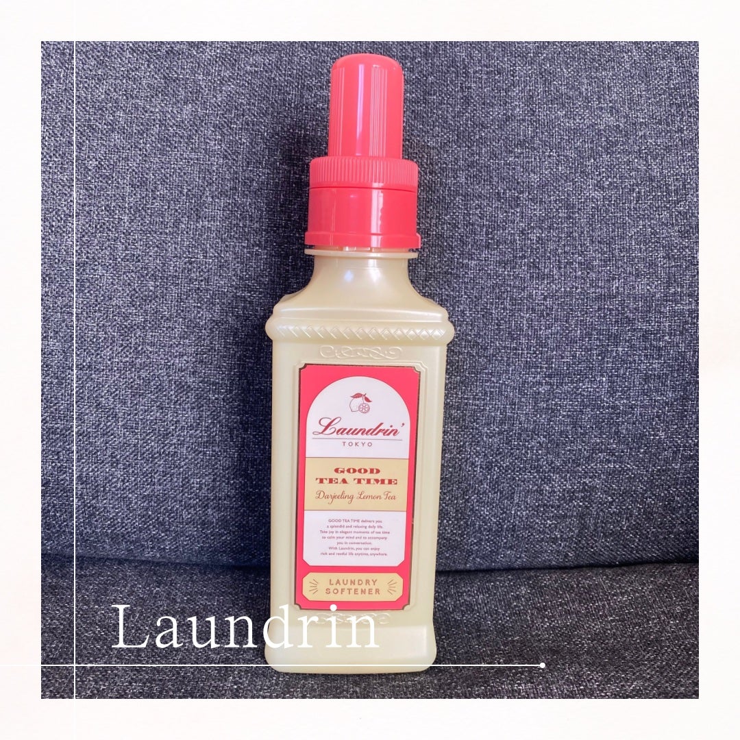 柔軟剤 グッドティータイム ダージリンレモンティーの香り/ランドリン/柔軟剤を使ったクチコミ(1枚目)