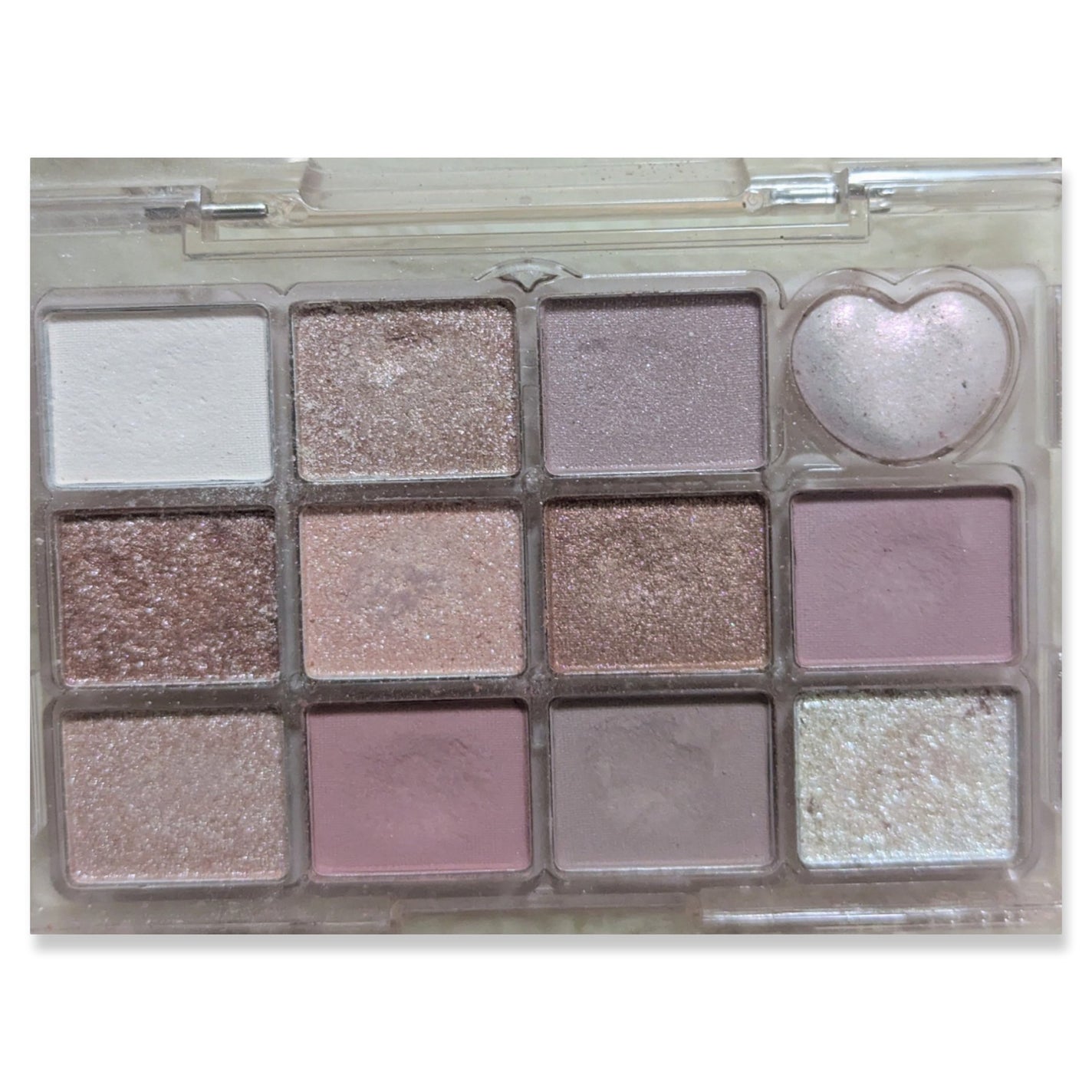 シャイニング12色ミニアイシャドウパレット/jill leen./アイシャドウパレットを使ったクチコミ(4枚目)