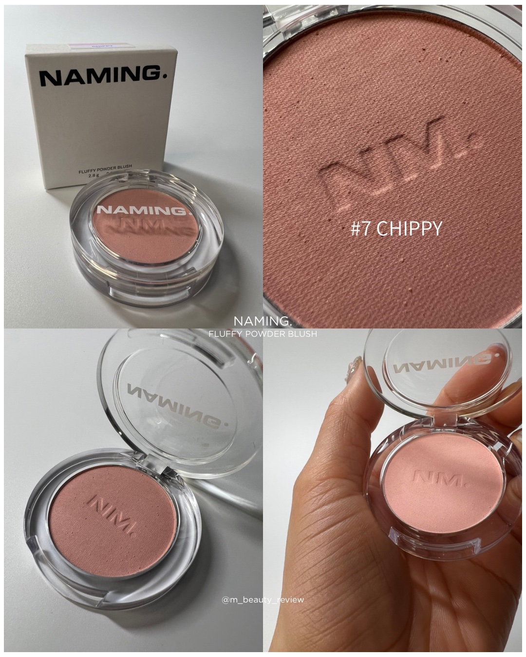 ネーミング フラッフィーパウダーブラッシュ/NAMING./パウダーチークを使ったクチコミ（3枚目）