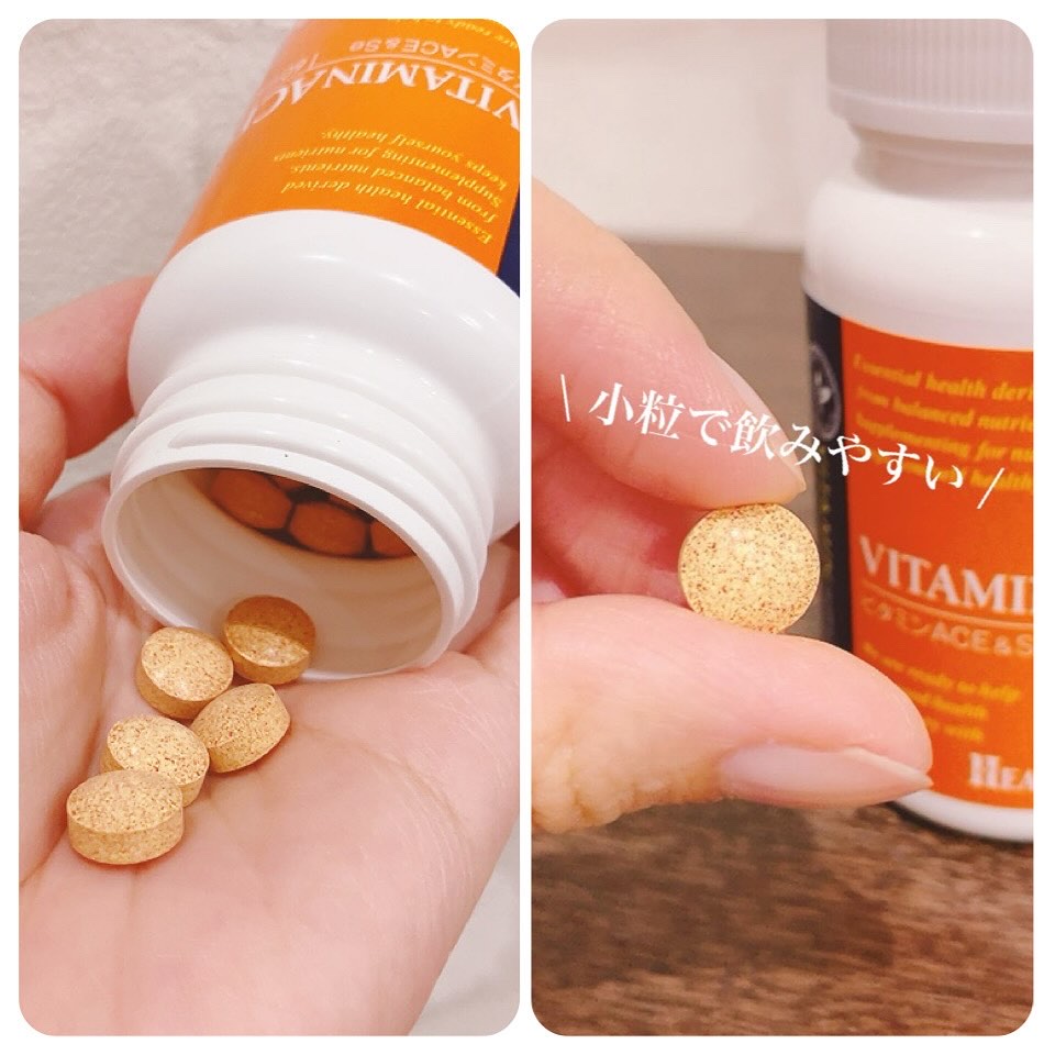 ビタミンACES/HEALTHY-ONE (ヘルシーワン)/美容サプリメントを使ったクチコミ（2枚目）