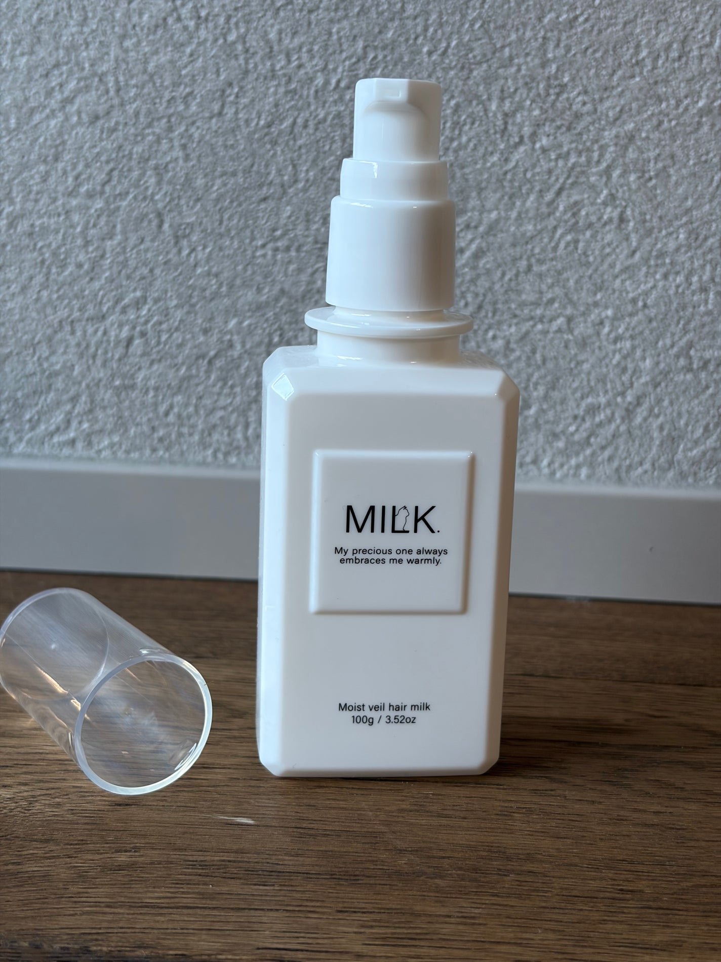 モイストヴェール ヘアミルク<無香料>/MILK./ヘアミルクを使ったクチコミ(2枚目)