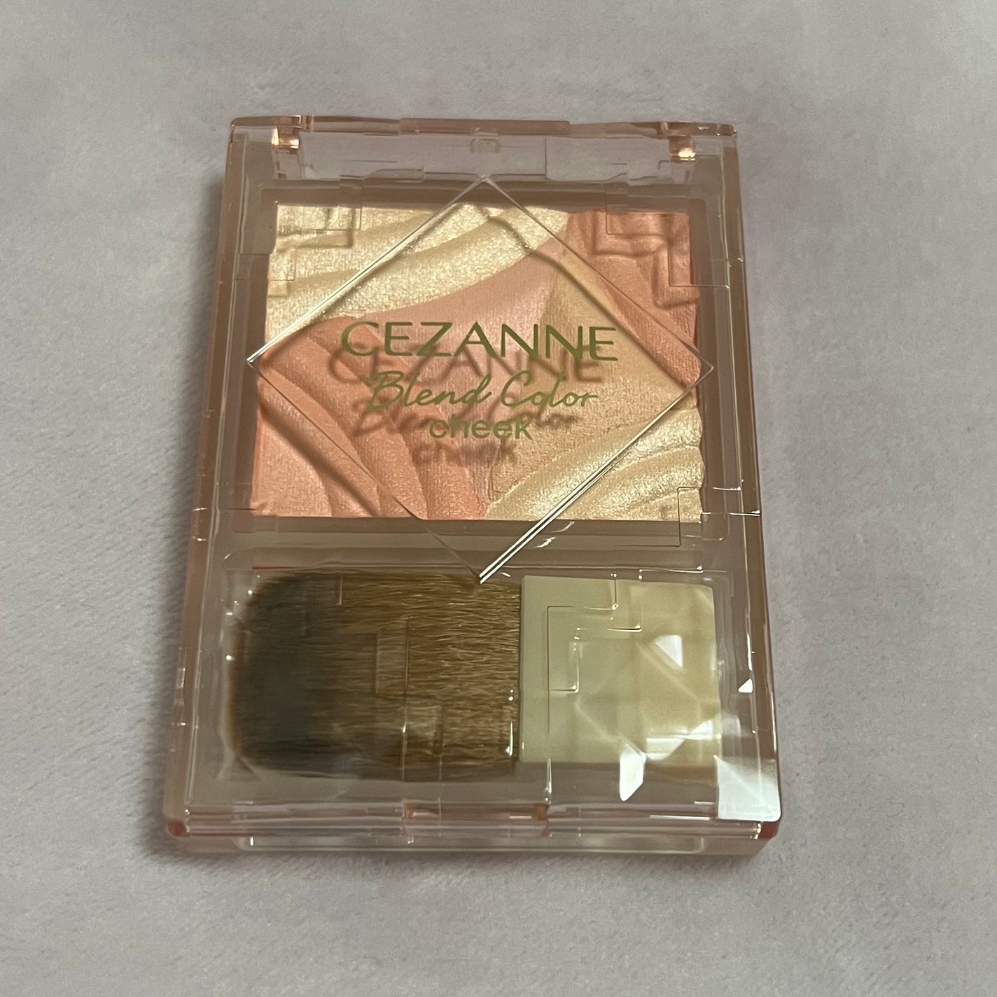 ブレンドカラーチーク/CEZANNE/チークを使ったクチコミ(1枚目)