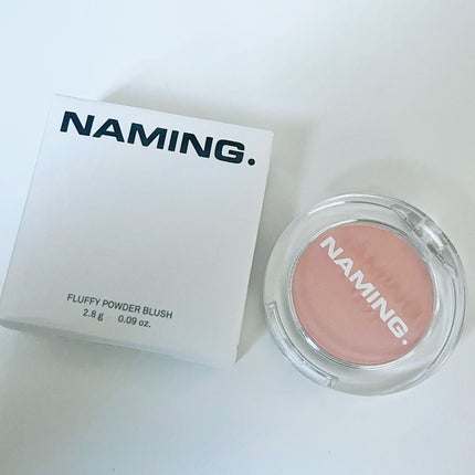 ネーミング フラッフィーパウダーブラッシュ/NAMING./パウダーチークを使ったクチコミ(1枚目)