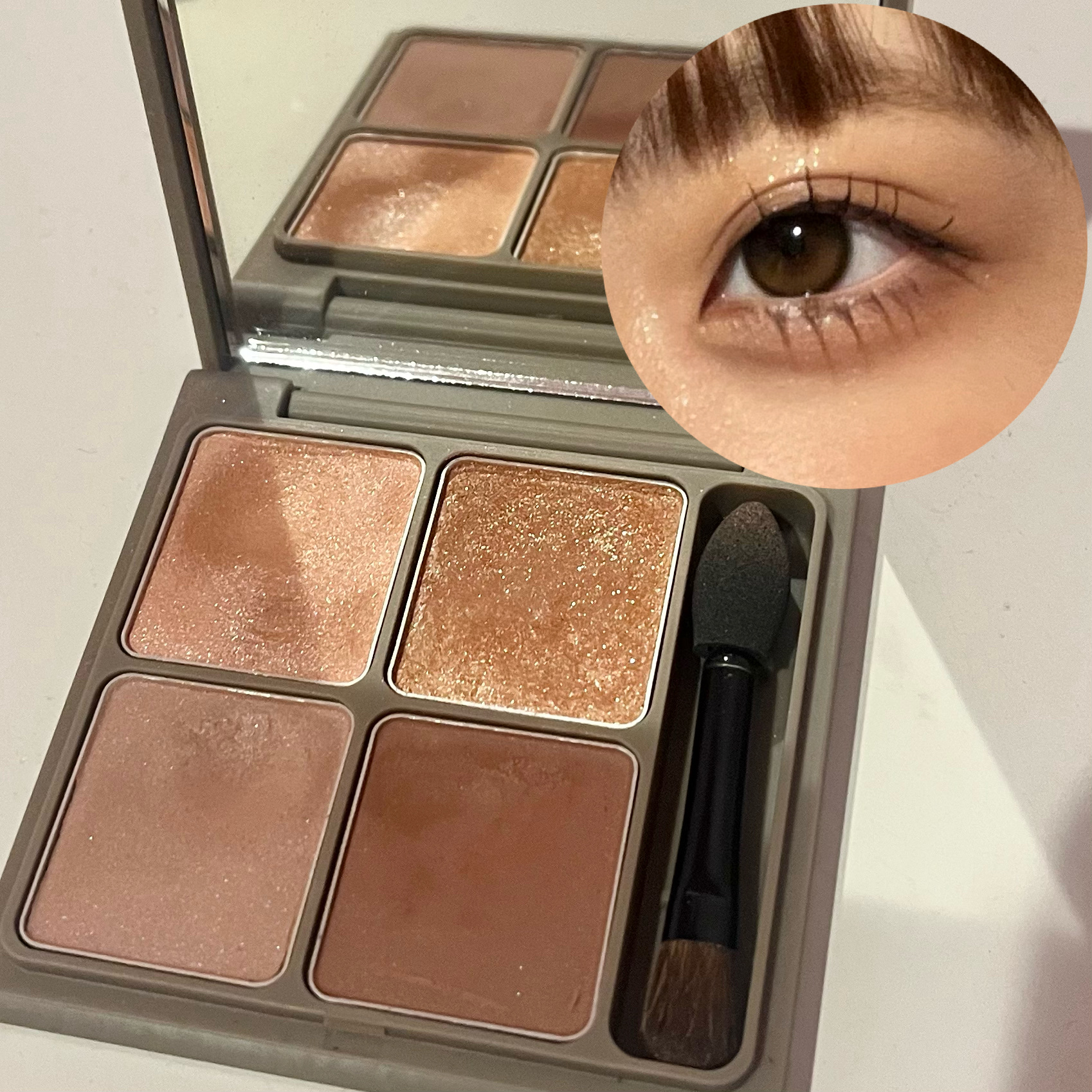 インザミラーアイパレット/Ririmew/アイシャドウパレットを使ったクチコミ（1枚目）