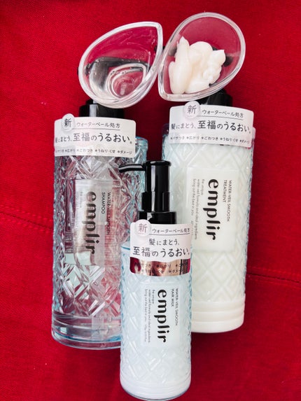 ウォーターベール スムース ヘアミルク/emplir/ヘアミルクを使ったクチコミ(1枚目)