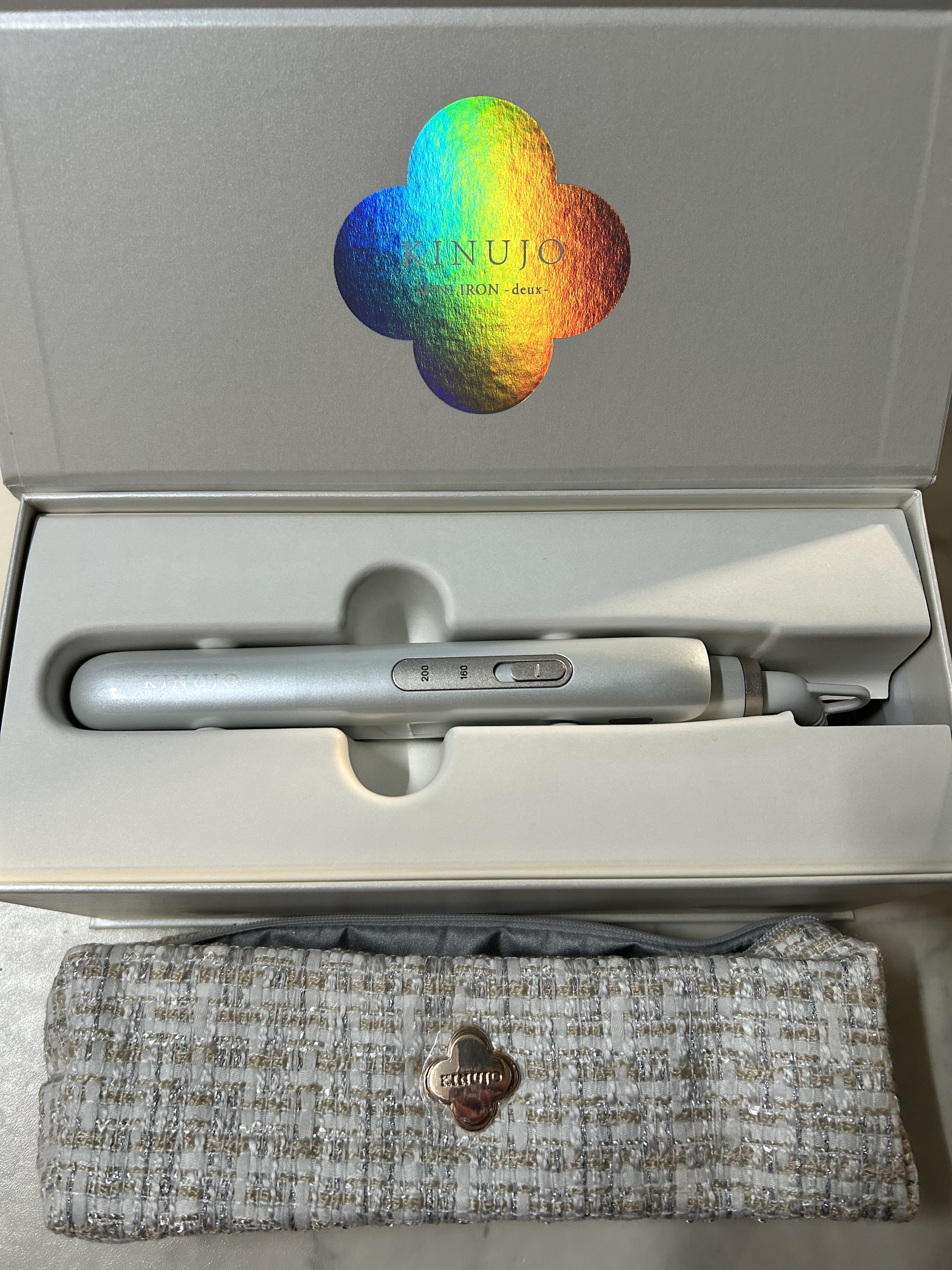 シルクプレート ミニアイロン/KINUJO/ストレートアイロンを使ったクチコミ（1枚目）