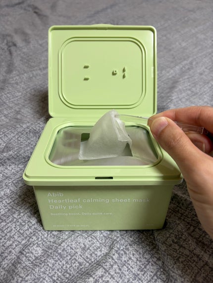 ドクダミシートマスクデイリーピック/Abib /シートマスク・パックを使ったクチコミ(2枚目)