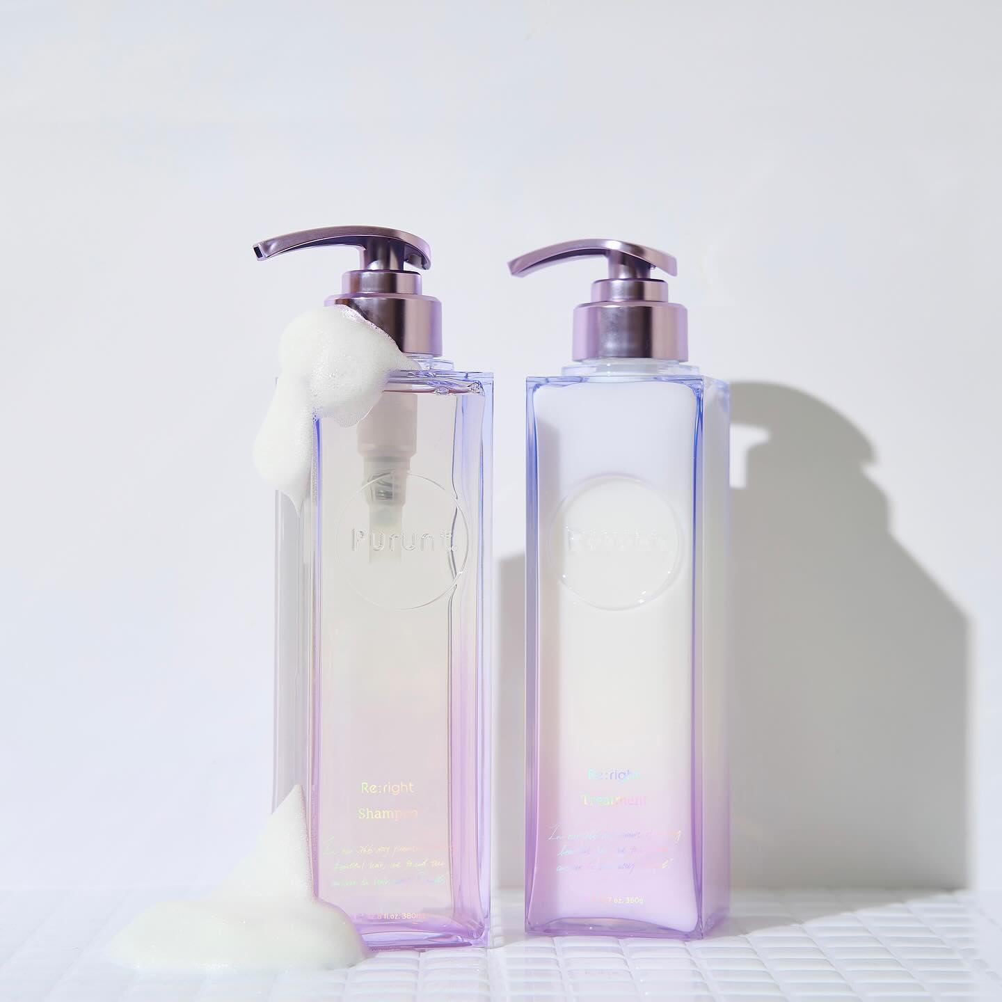 シャンプーの泡立ちの良さも、Purunt.が支持されているポイントの1つ☝🏼💫
モコモコ濃密な泡が毛髪を1本1本包み込み、優しく洗い上げます🧖🏻‍♀️🧼
⁡
シャンプー前にきちんと予洗いすることで、少量でもしっかり泡立つのでおすす