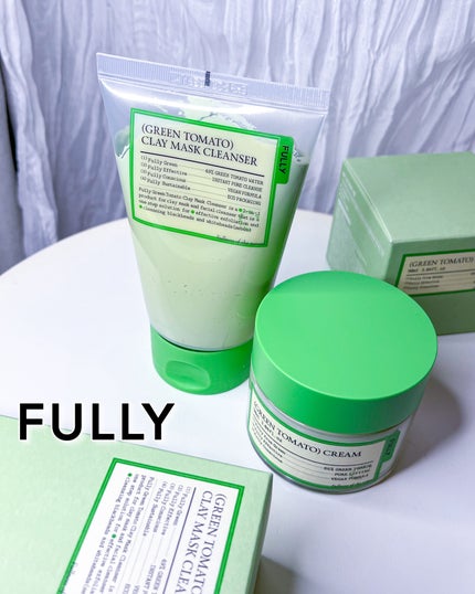 グリーントマトクレイマスククレンザー/FULLY/洗い流すパック・マスクを使ったクチコミ(8枚目)