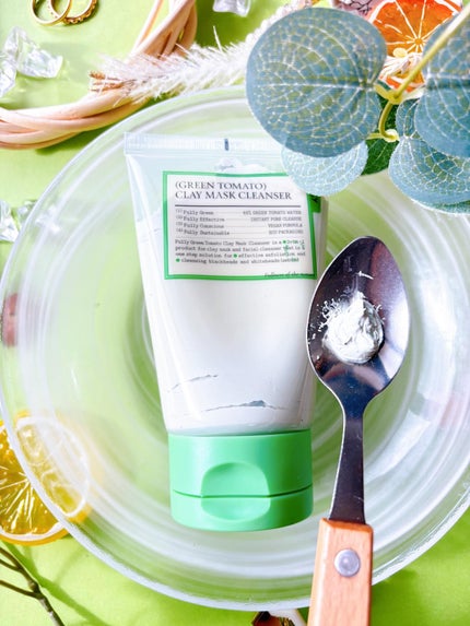 グリーントマトクレイマスククレンザー/FULLY/洗い流すパック・マスクを使ったクチコミ(2枚目)