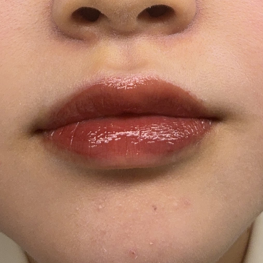 ウォーターグローメルティングバーム/INGA/口紅を使ったクチコミ（3枚目）