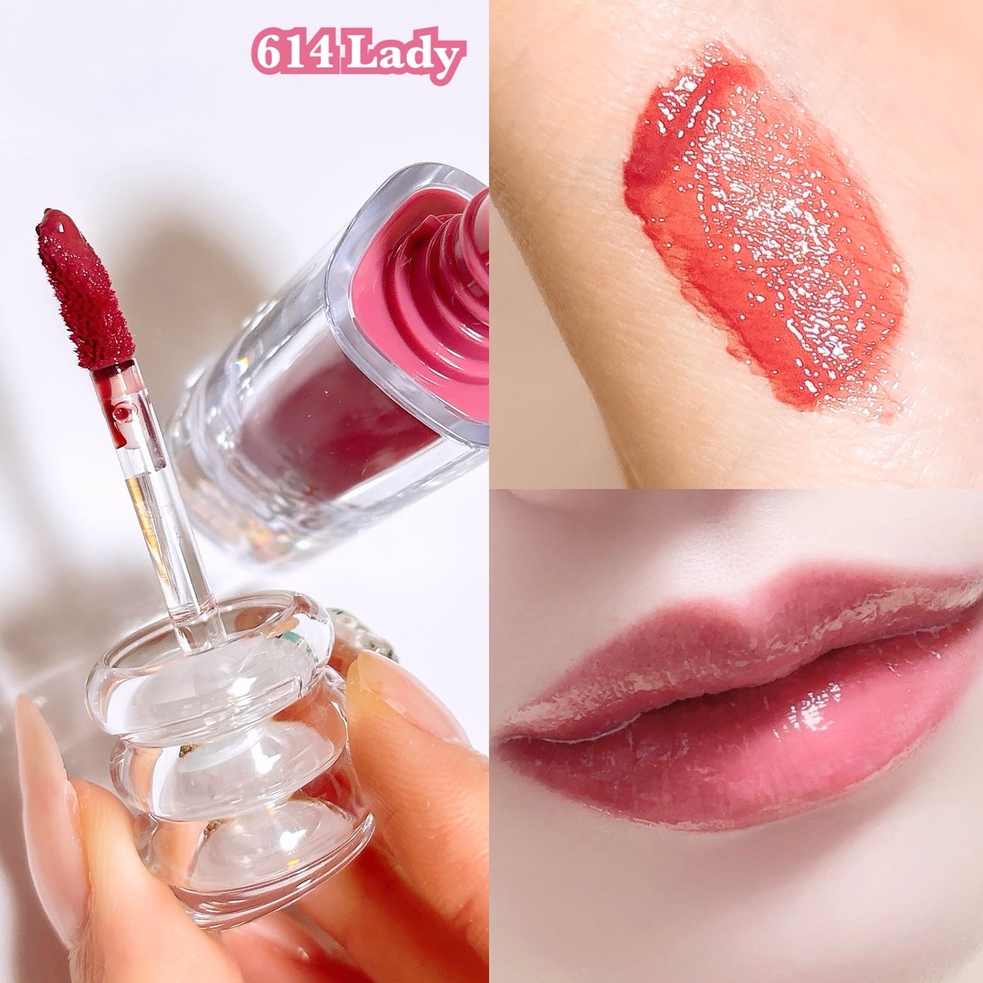 ラカ マキシグレイヤーティント/Laka/リップティントを使ったクチコミ(3枚目)