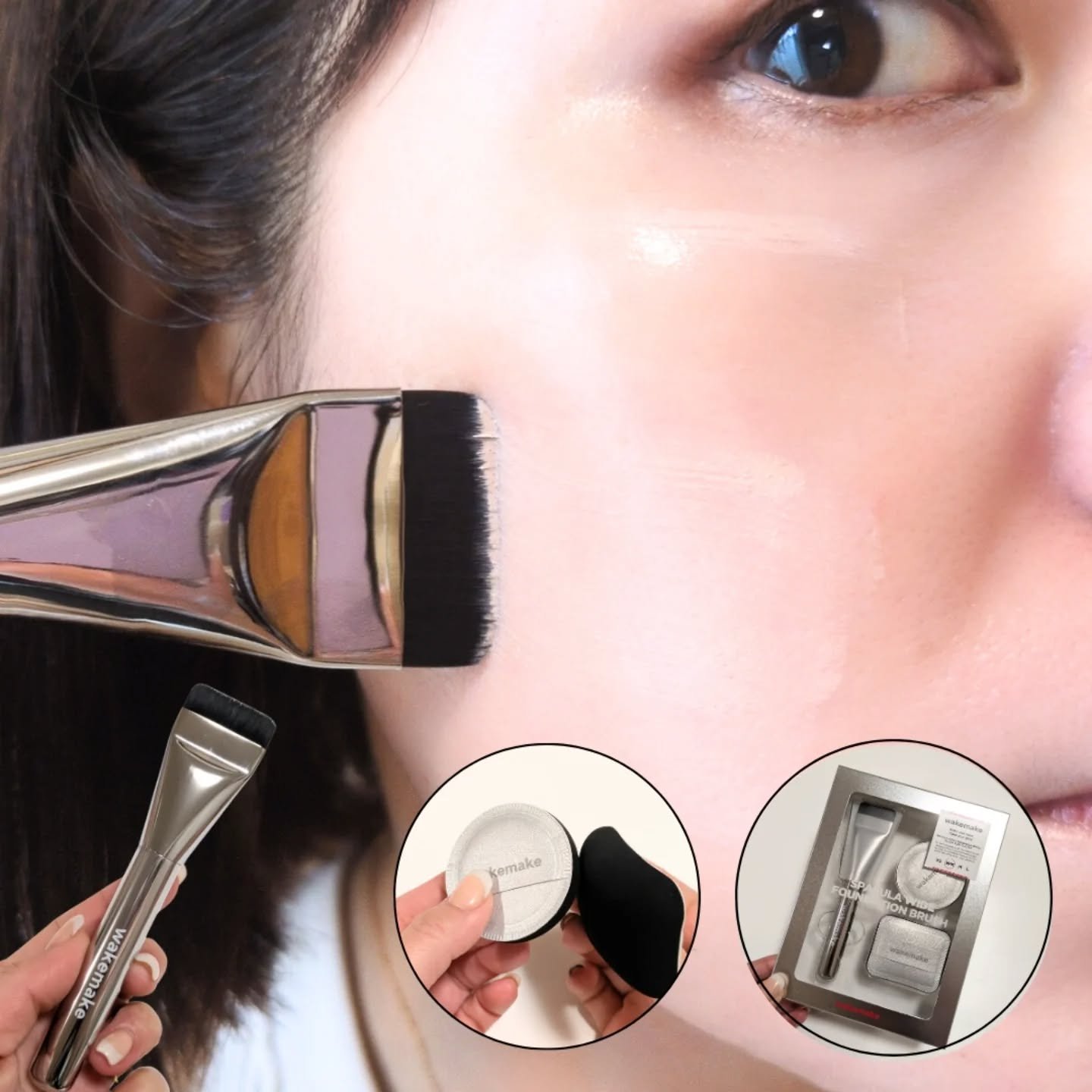 ソフトブラーリングアイパレット/wakemake/アイシャドウパレットを使ったクチコミ（3枚目）