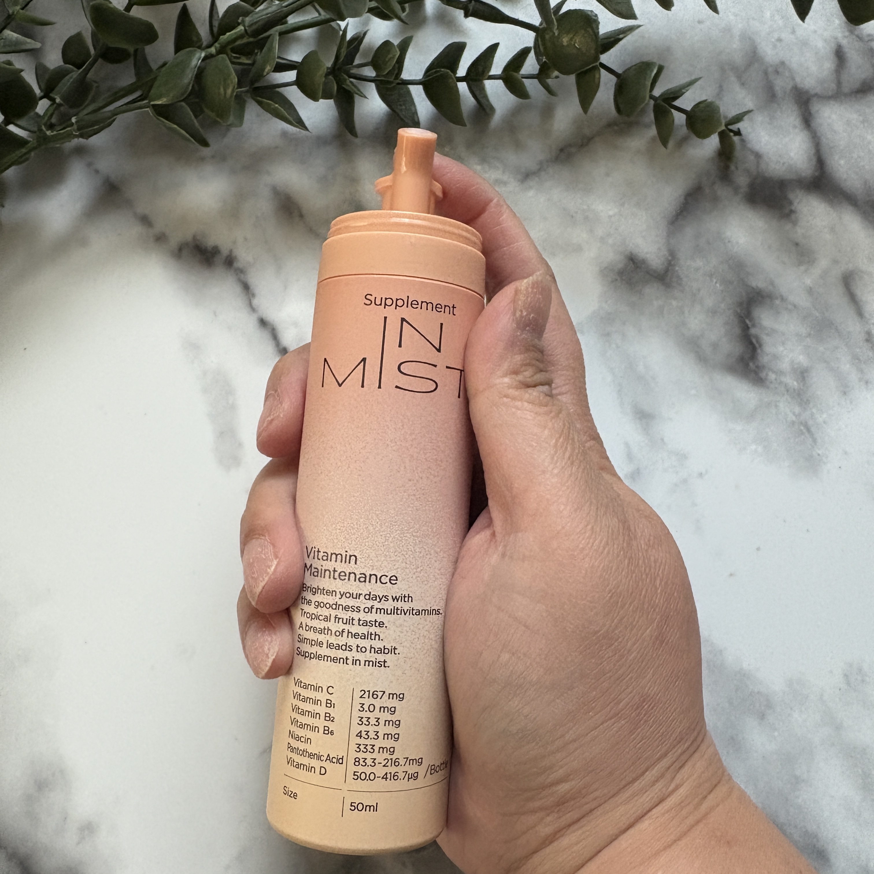 Vitamin Maintenance/IN MIST/健康サプリメントを使ったクチコミ（2枚目）