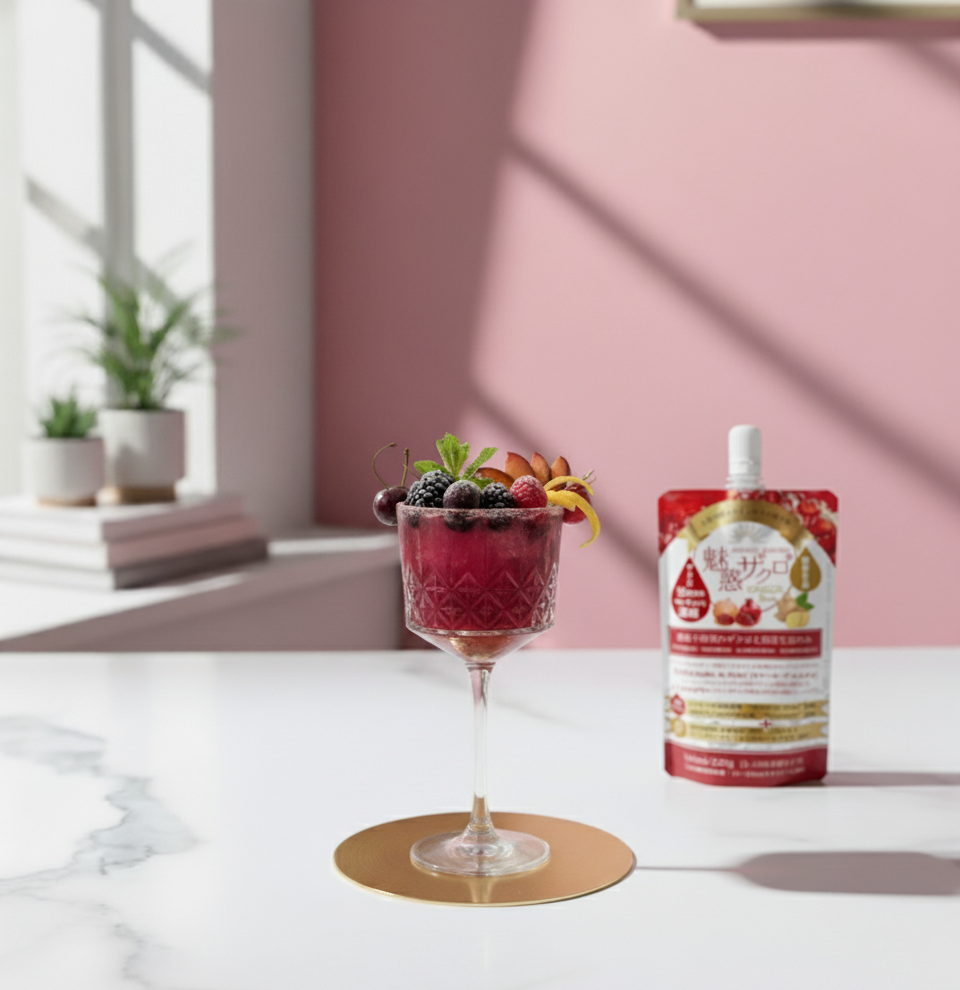 魅惑ザクロ /ジンジャーブースト/魅惑ザクロ/美容ドリンクを使ったクチコミ(4枚目)