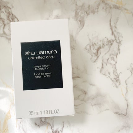アンリミテッド ケア ツヤ セラム ファンデーション/shu uemura/リキッドファンデーションを使ったクチコミ(2枚目)