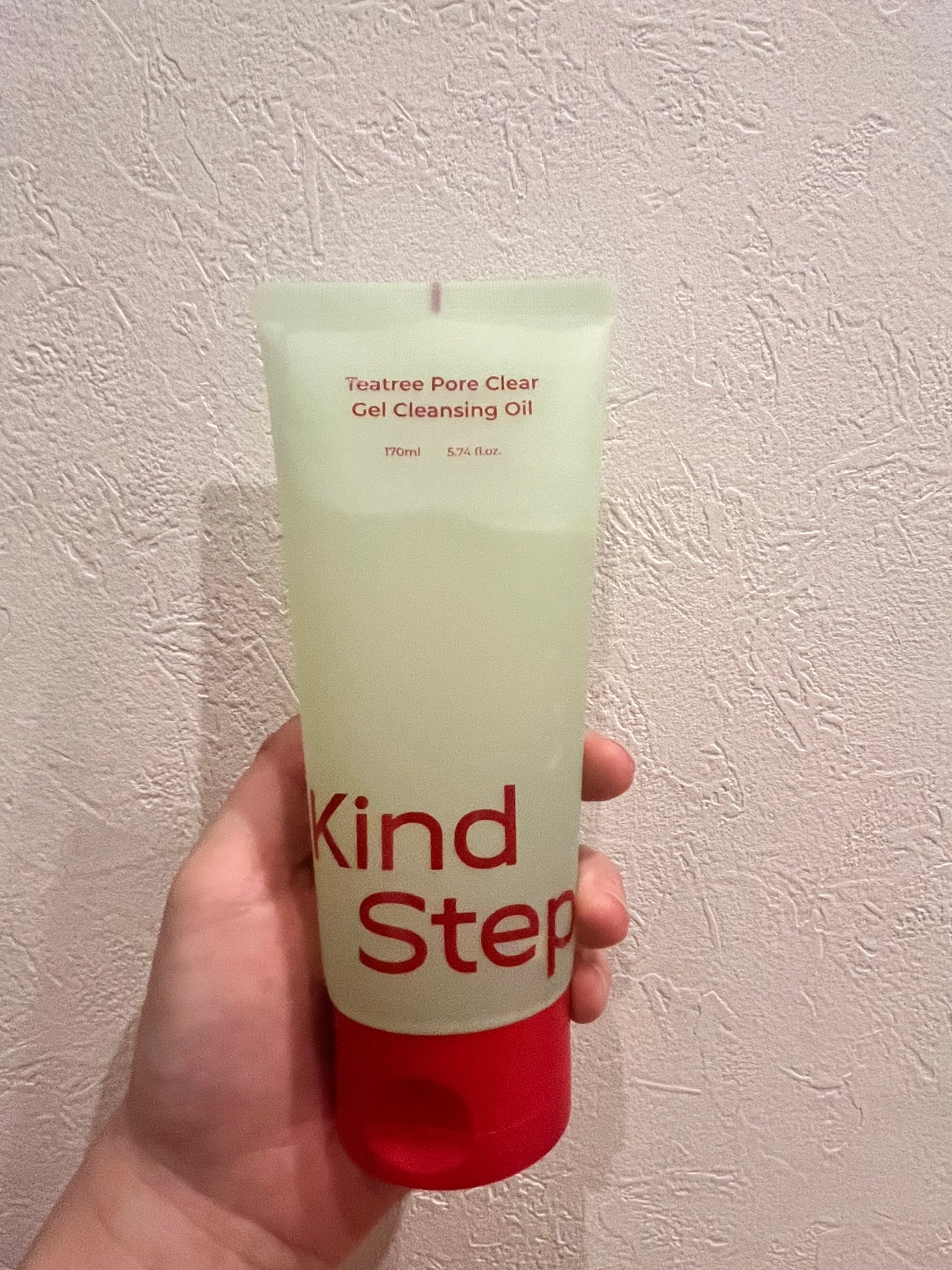 ティーツリージェルクレンジングオイル/KindStep/クレンジングジェルを使ったクチコミ(2枚目)