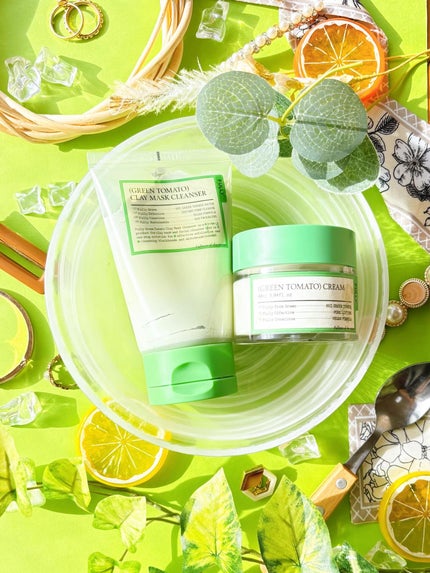 グリーントマトクレイマスククレンザー/FULLY/洗い流すパック・マスクを使ったクチコミ(1枚目)