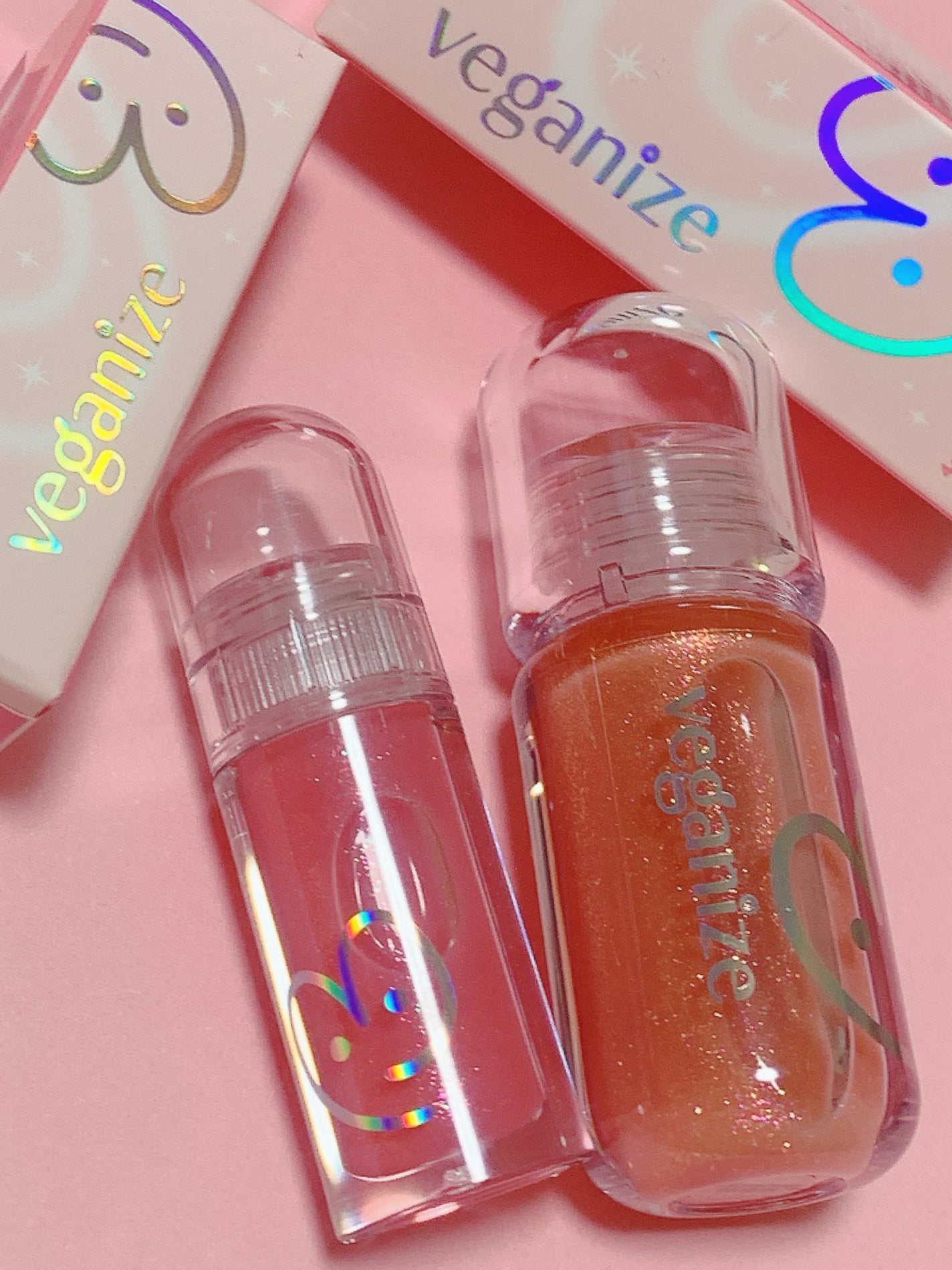 4Dジュエルシャインリップオイルパールグロス/Veganize/リップグロスを使ったクチコミ(1枚目)