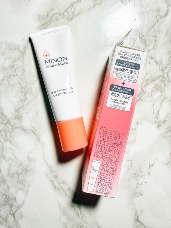 ミノン アミノモイスト ブライトアップベース UV/ミノン/日焼け止めクリームを使ったクチコミ(2枚目)