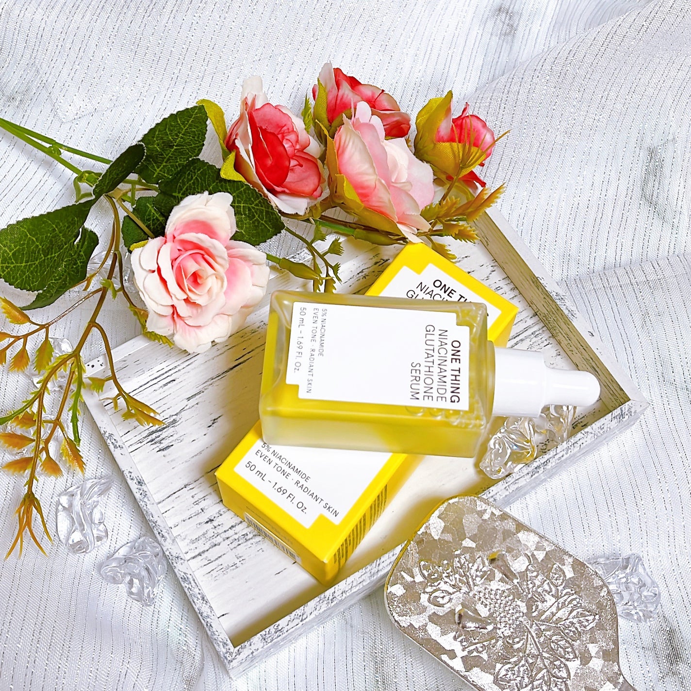 ナイアシンアミドグルタチオンセラム/ONE THING/美容液を使ったクチコミ(5枚目)