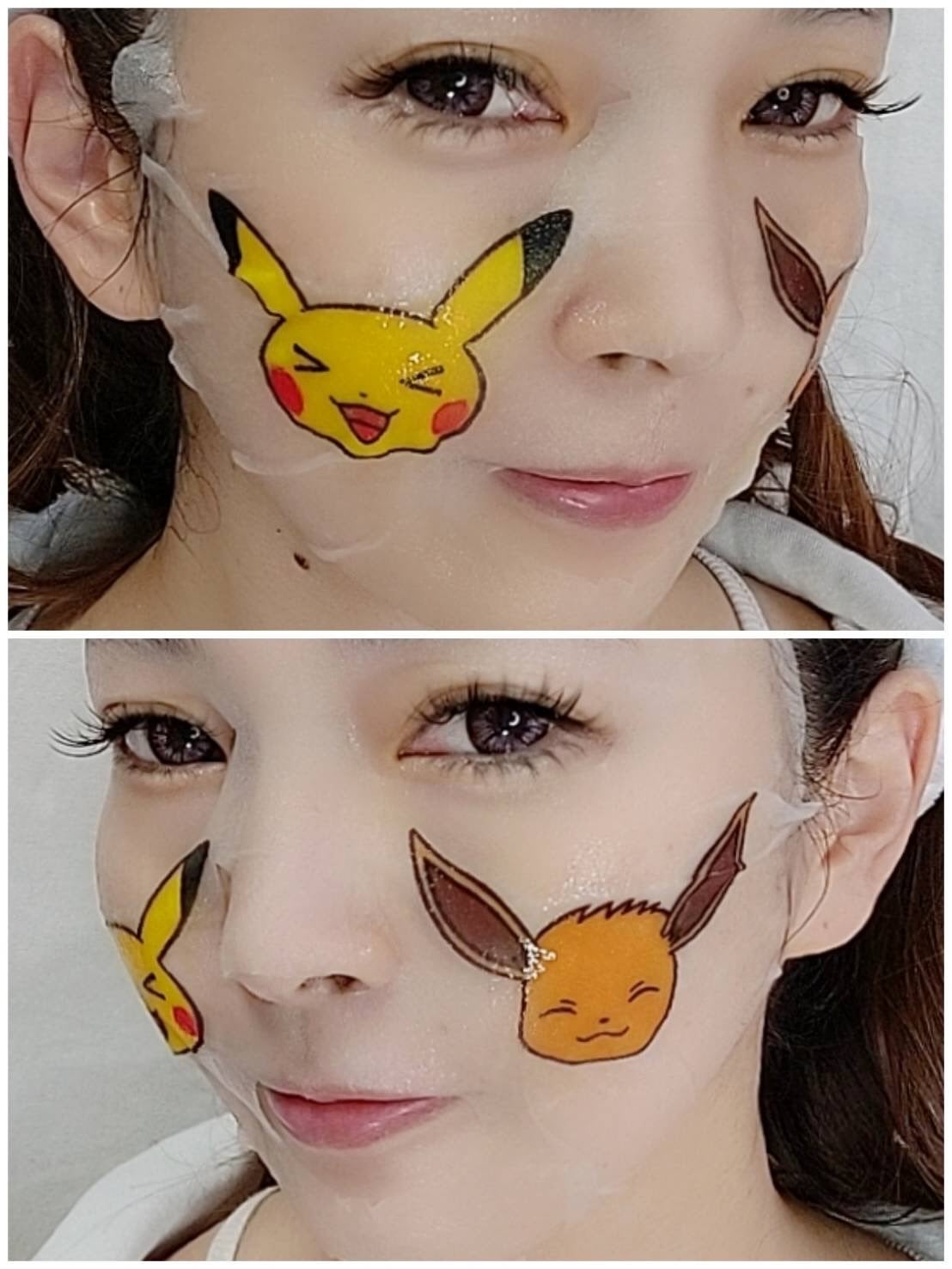 オルフェス BPS ピカチュウ・イーブイ デザイン/ALFACE+/シートマスク・パックを使ったクチコミ(7枚目)