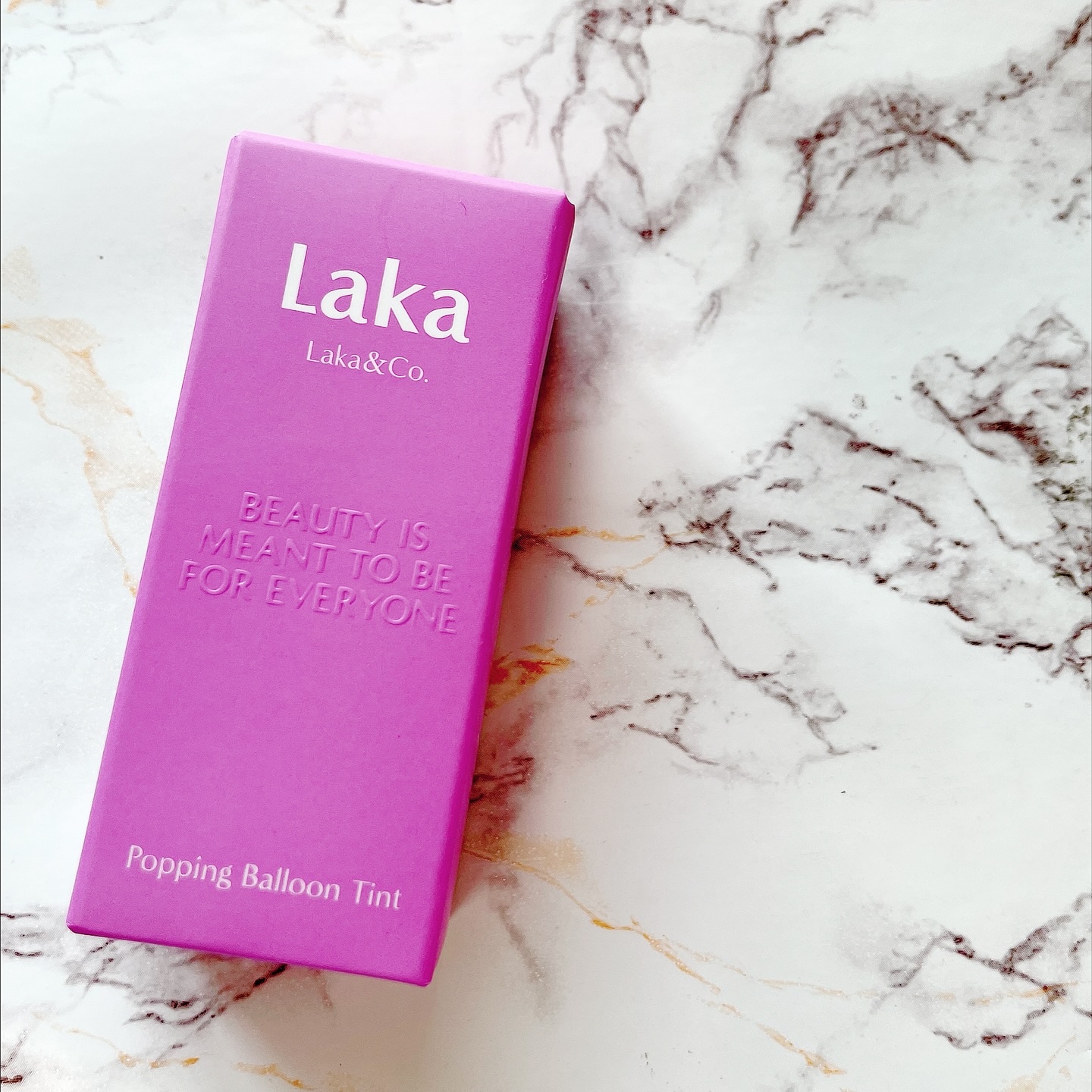 ポッピングバルーンティント/Laka/リップティントを使ったクチコミ（2枚目）