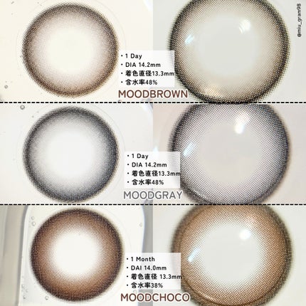 Moodnight 1Month/OLENS/カラーコンタクトレンズを使ったクチコミ(3枚目)