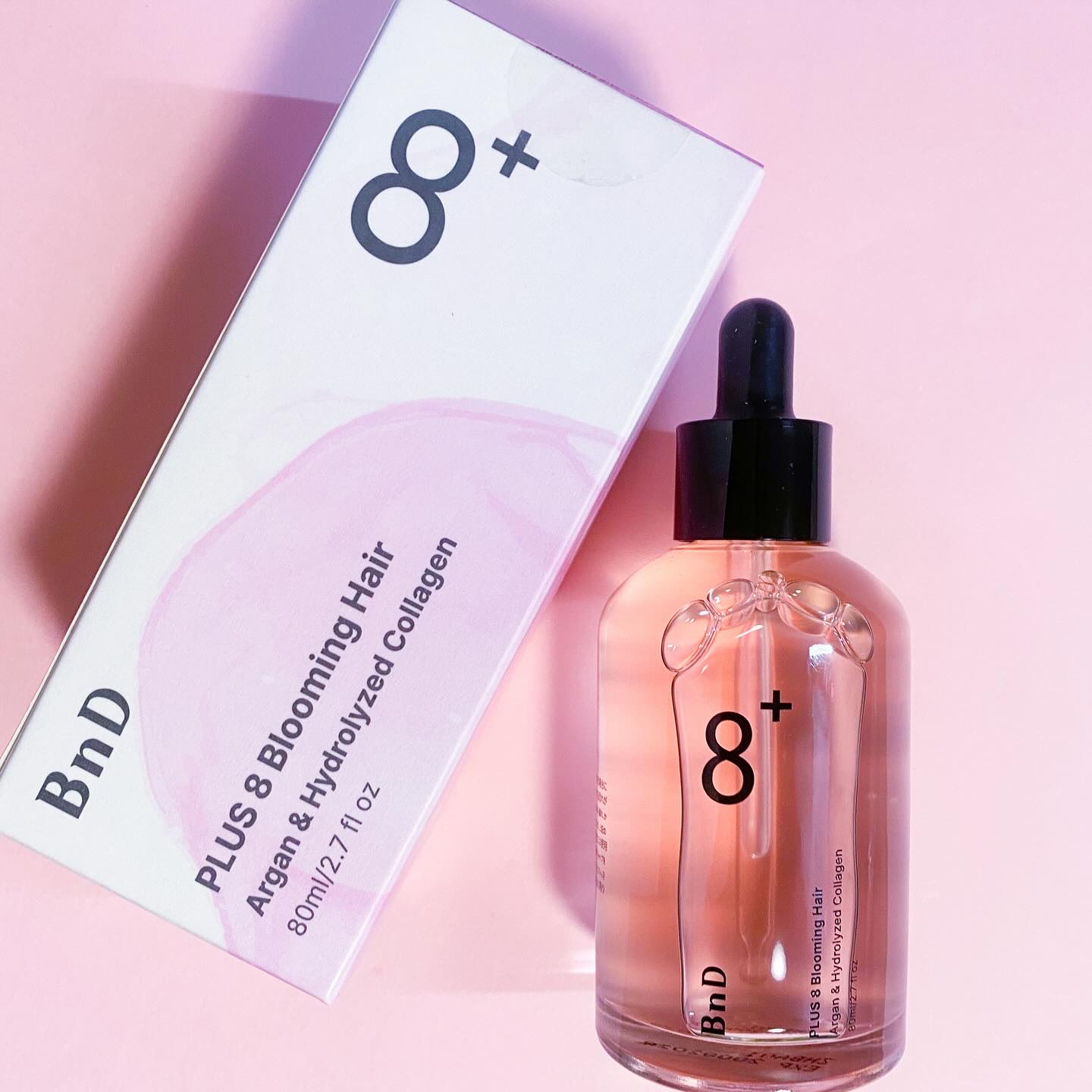 8+ブルーミングヘアオイル　ナチュラルフローラルの香り/BnD/ヘアオイルを使ったクチコミ（3枚目）