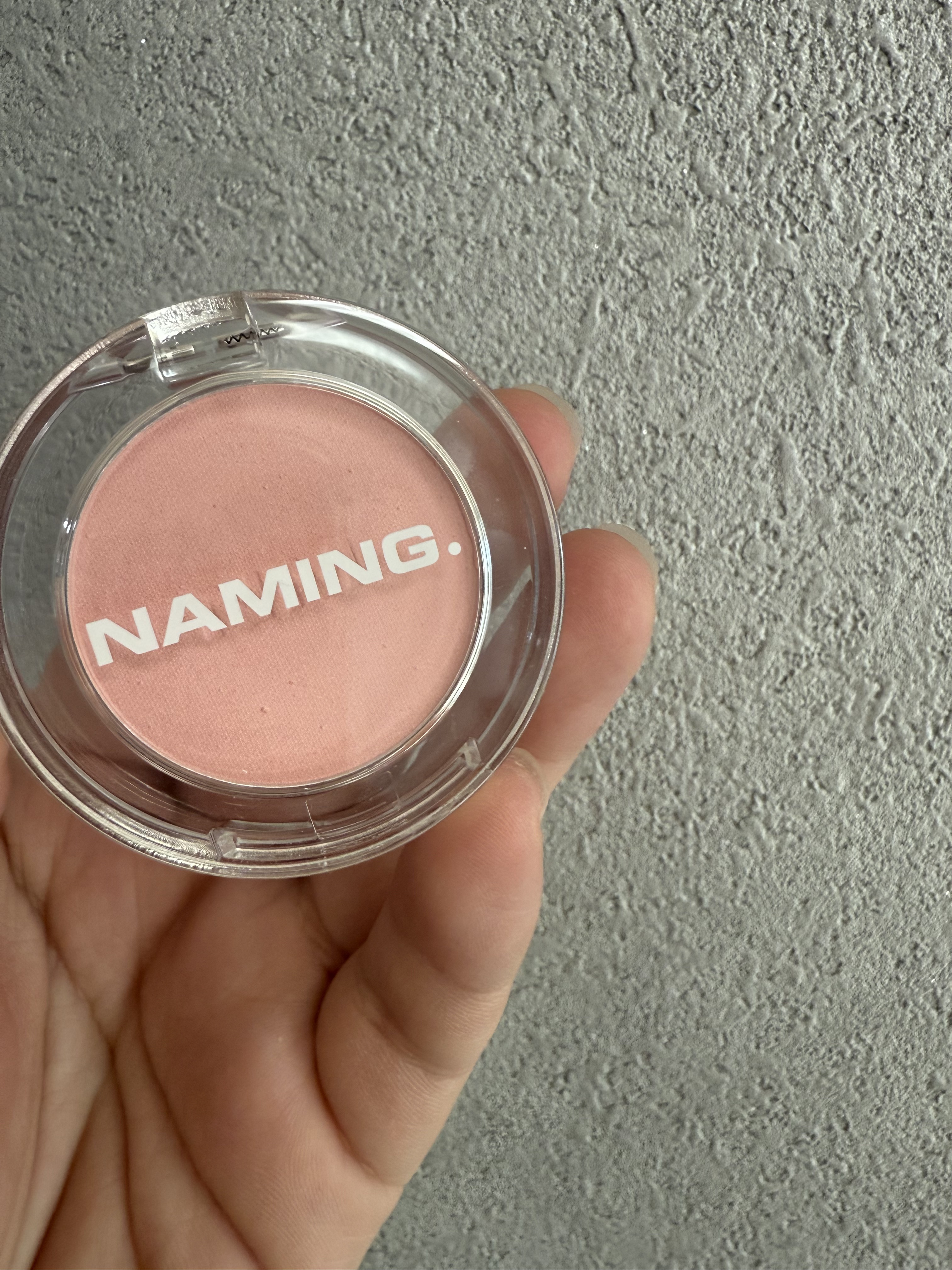 ネーミング フラッフィーパウダーブラッシュ 07/NAMING./パウダーチークを使ったクチコミ（1枚目）