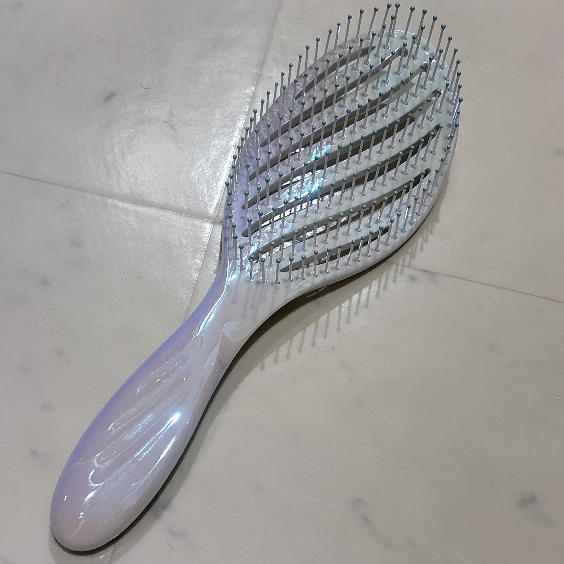 速乾ヘアブラシ/THREEPPY/ヘアブラシを使ったクチコミ（1枚目）