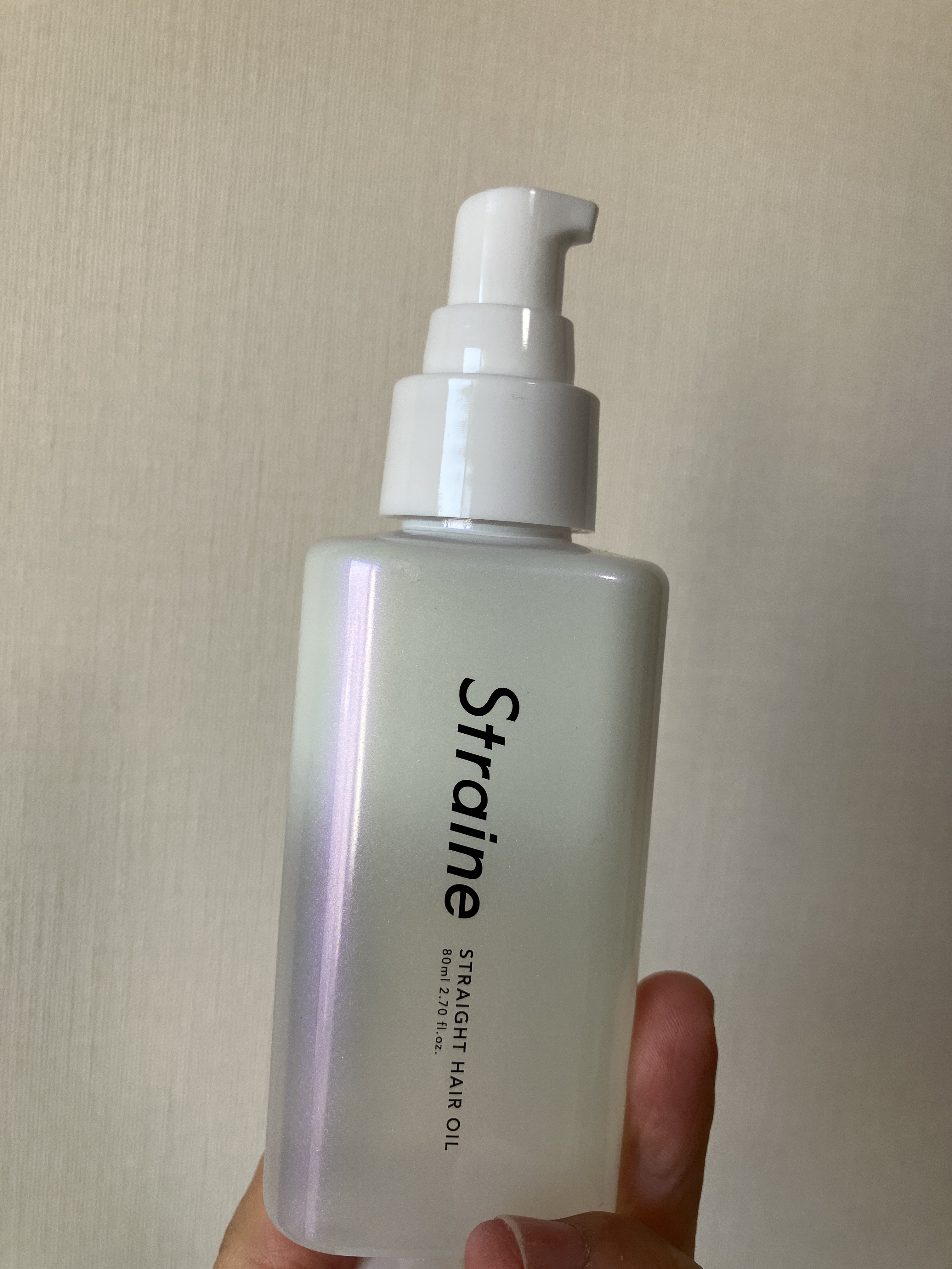 ストレートヘアオイル/Straine/ヘアオイルを使ったクチコミ（1枚目）