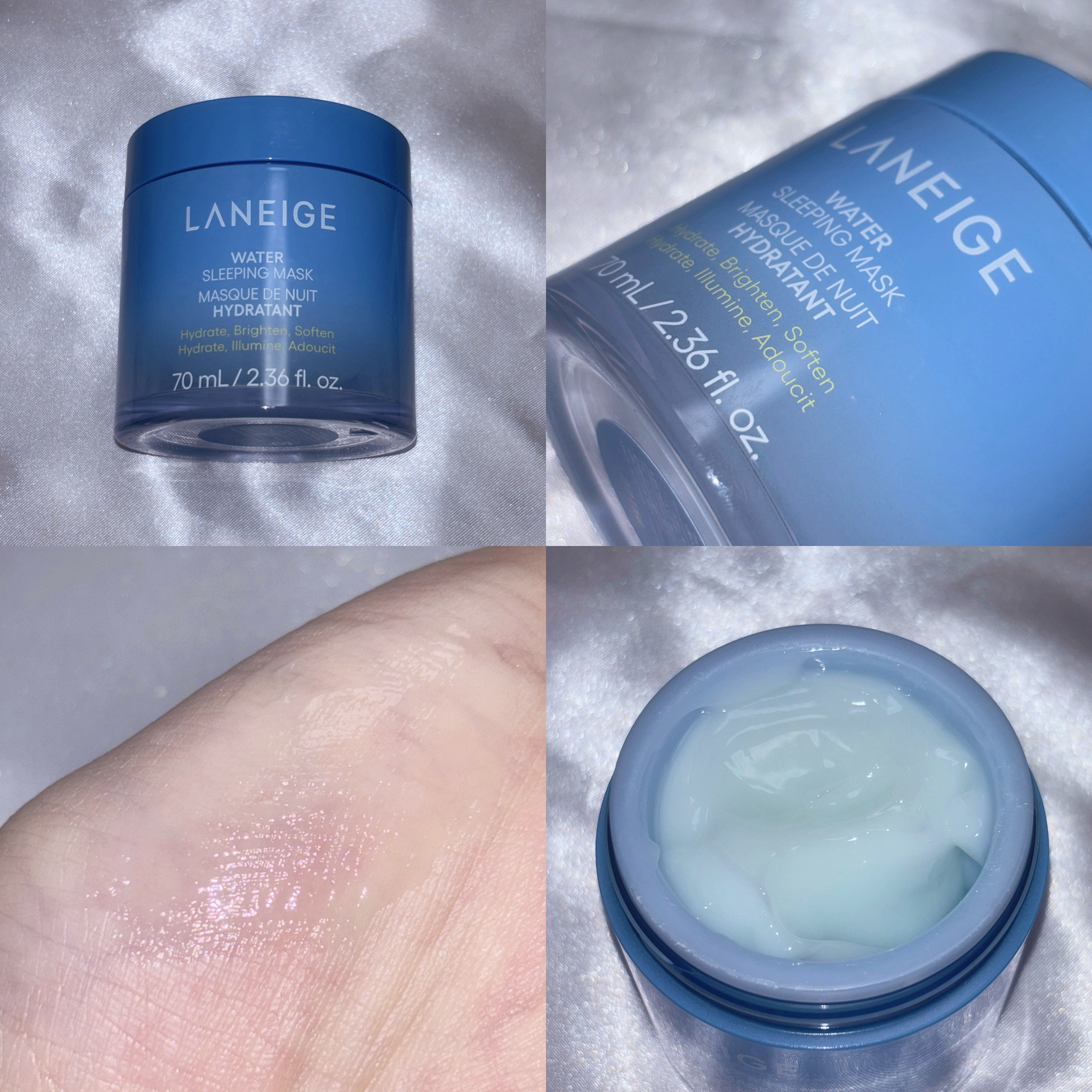 ウォータースリーピングマスク N/LANEIGE/フェイスクリームを使ったクチコミ（2枚目）