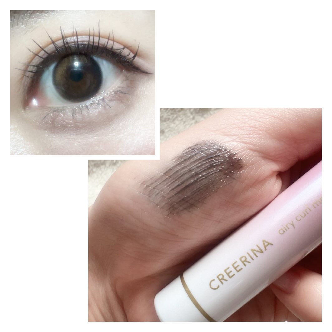 エアリーカールマスカラ ナチュラルロング/クレーリナ/マスカラを使ったクチコミ（3枚目）