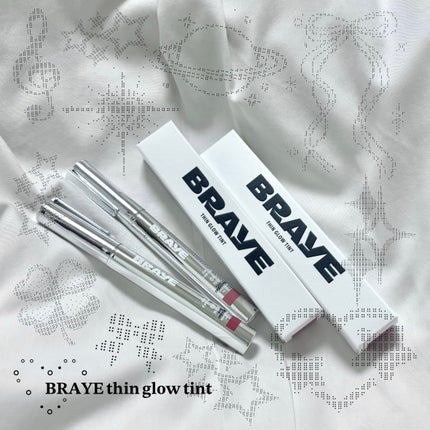 THIN GLOW TINT/BRAYE/口紅を使ったクチコミ(1枚目)