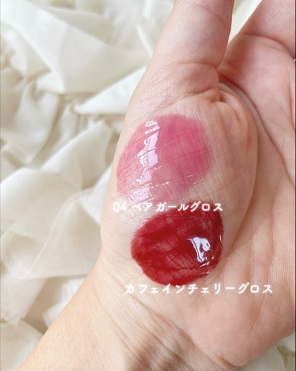 ジェルフィットグロス/AMUSE/リップグロスを使ったクチコミ(2枚目)