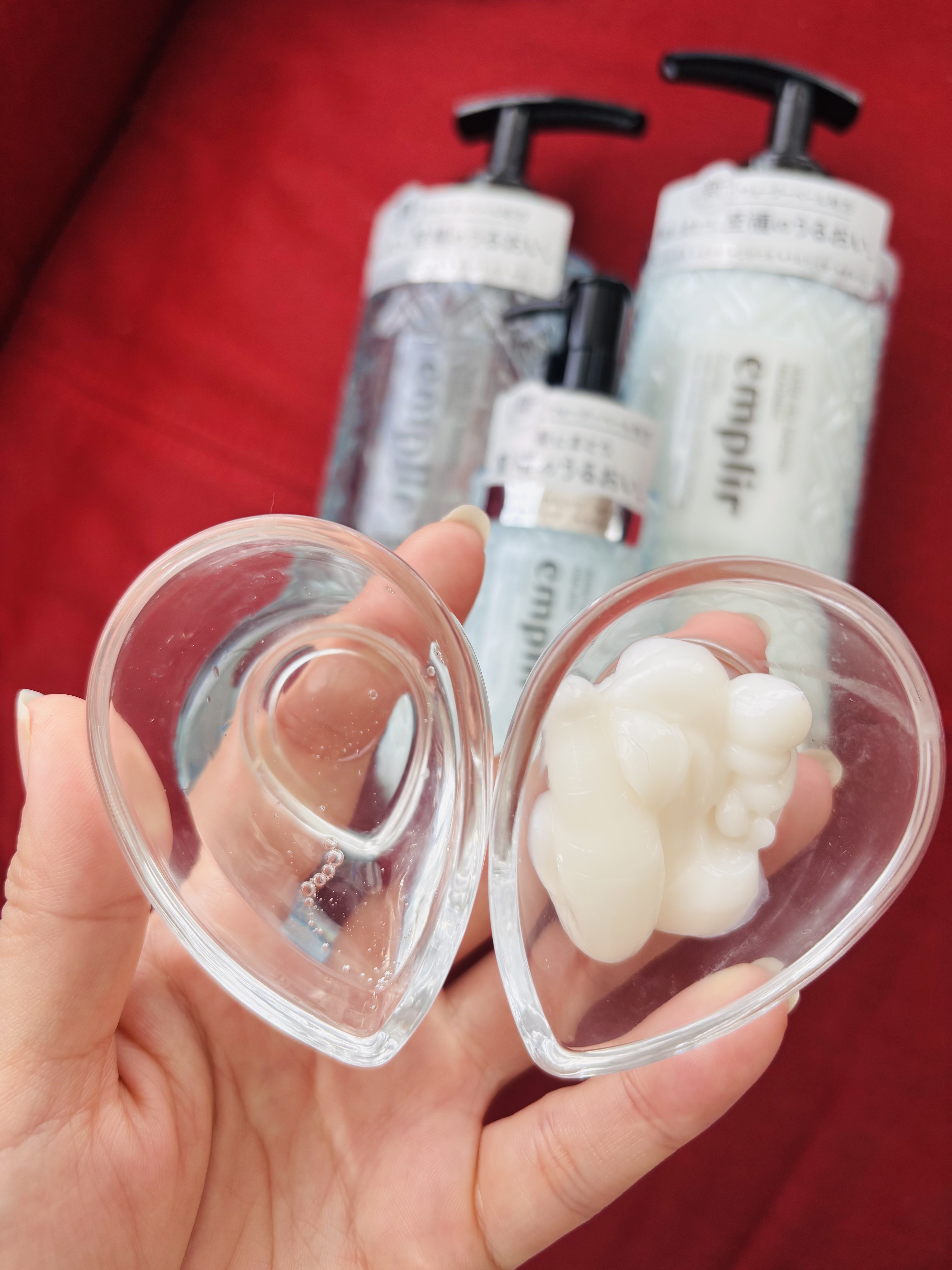 ウォーターベール スムース ヘアミルク/emplir/ヘアミルクを使ったクチコミ（2枚目）