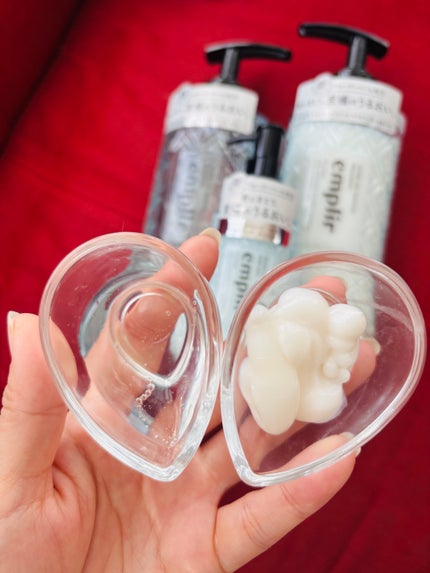 ウォーターベール スムース ヘアミルク/emplir/ヘアミルクを使ったクチコミ(2枚目)