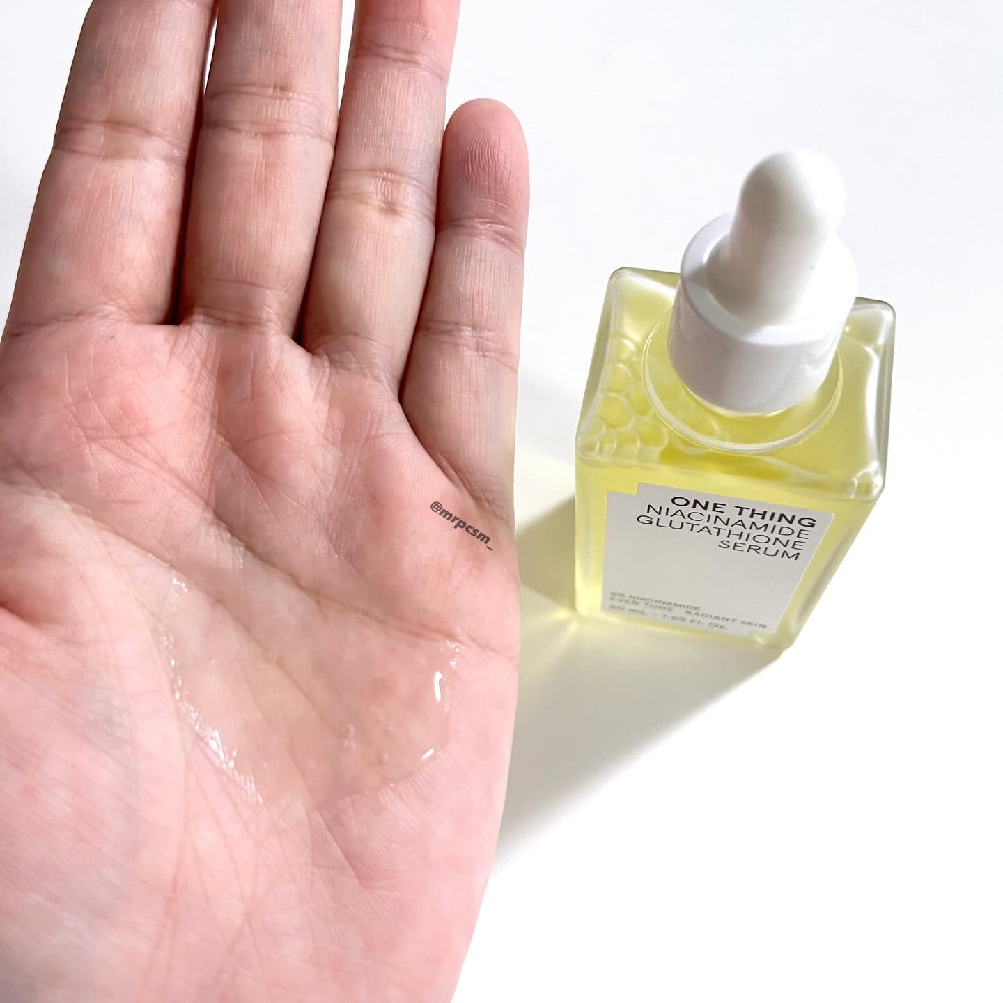 ナイアシンアミドグルタチオンセラム/ONE THING/美容液を使ったクチコミ（3枚目）