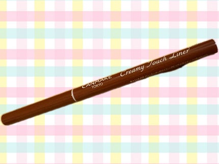 クリーミータッチライナー/キャンメイク/ジェルアイライナーを使ったクチコミ(1枚目)